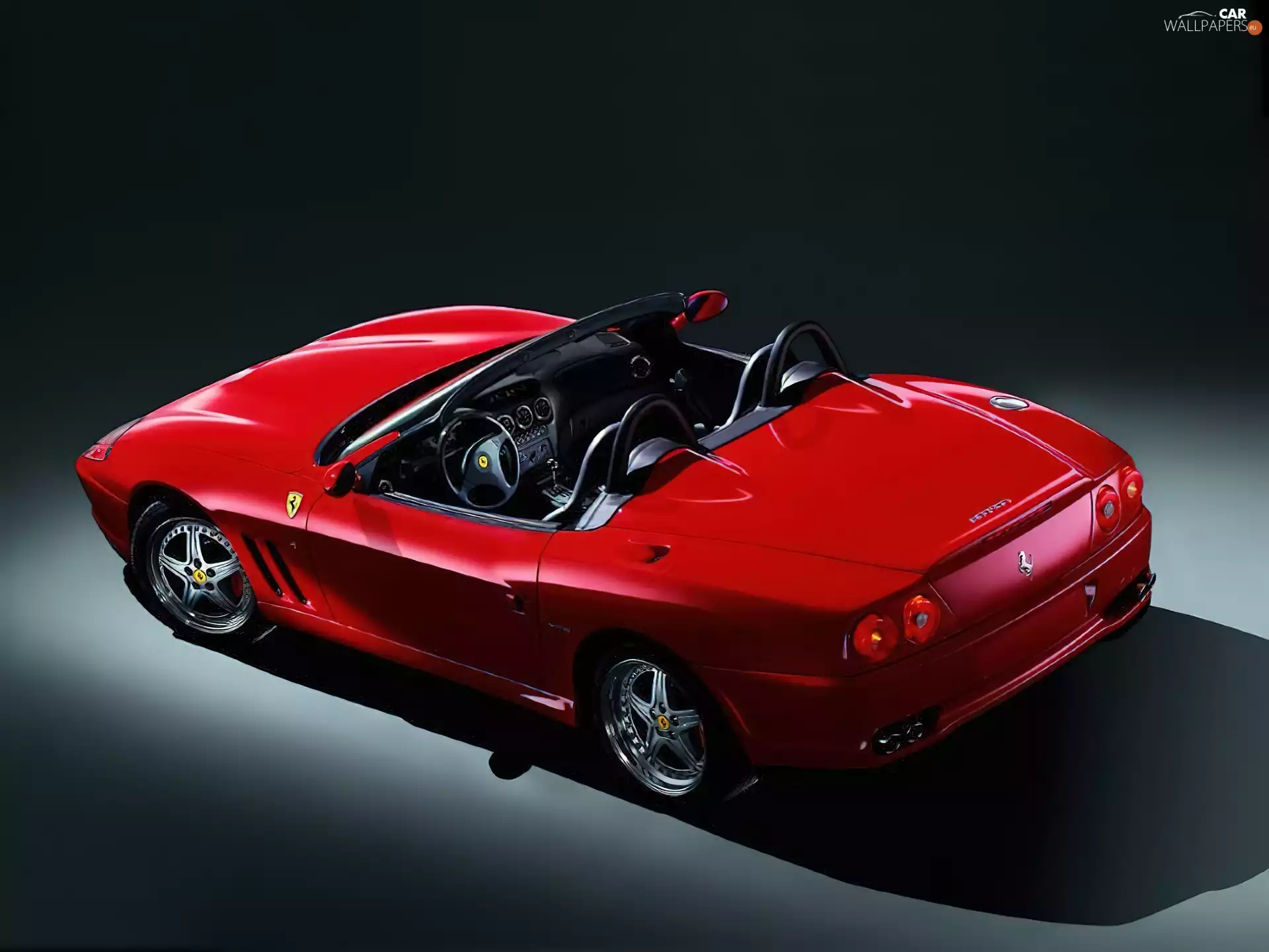 Lamps, Ferrari California, round