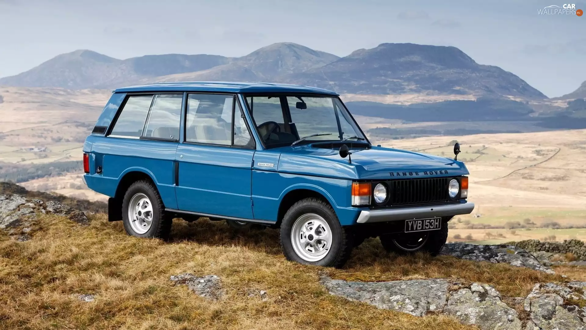 Mountains, antique, Range Rover