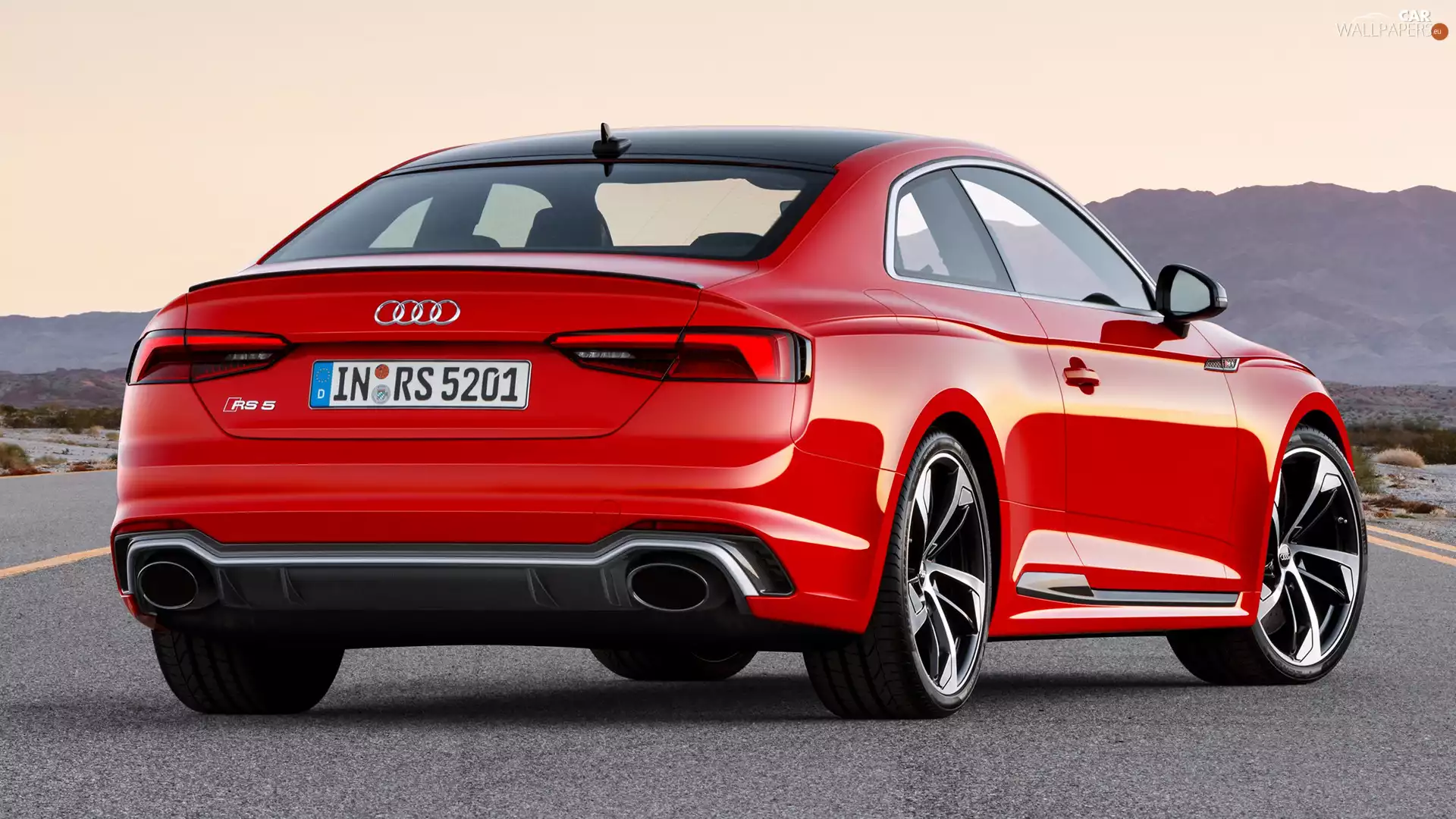 2017, Red, Audi RS 5 II Coupé