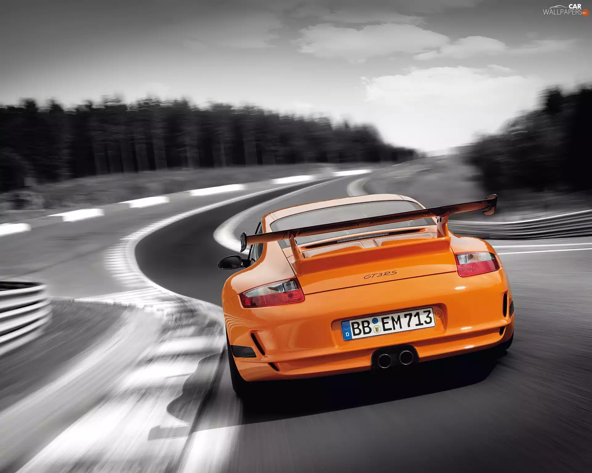 Orange, Porsche GT3 RS