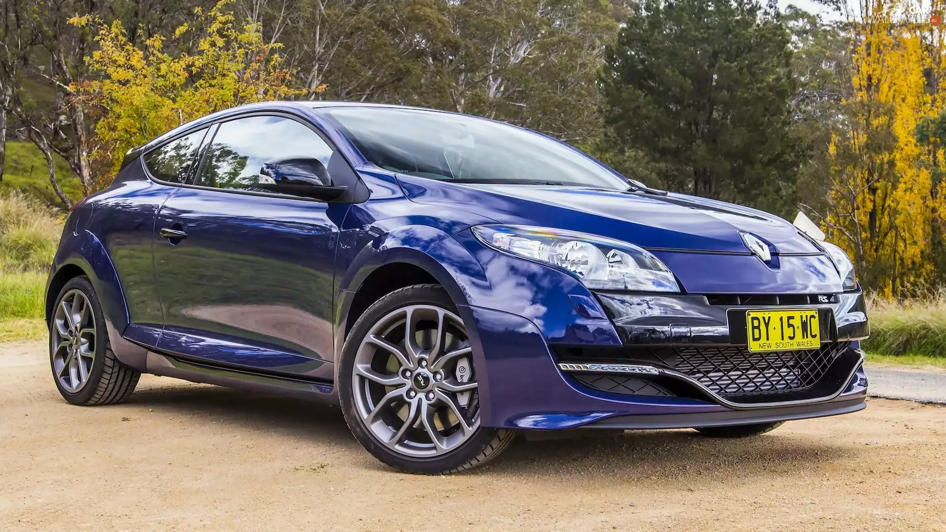 blue, Renault Megane RS 265 Sport