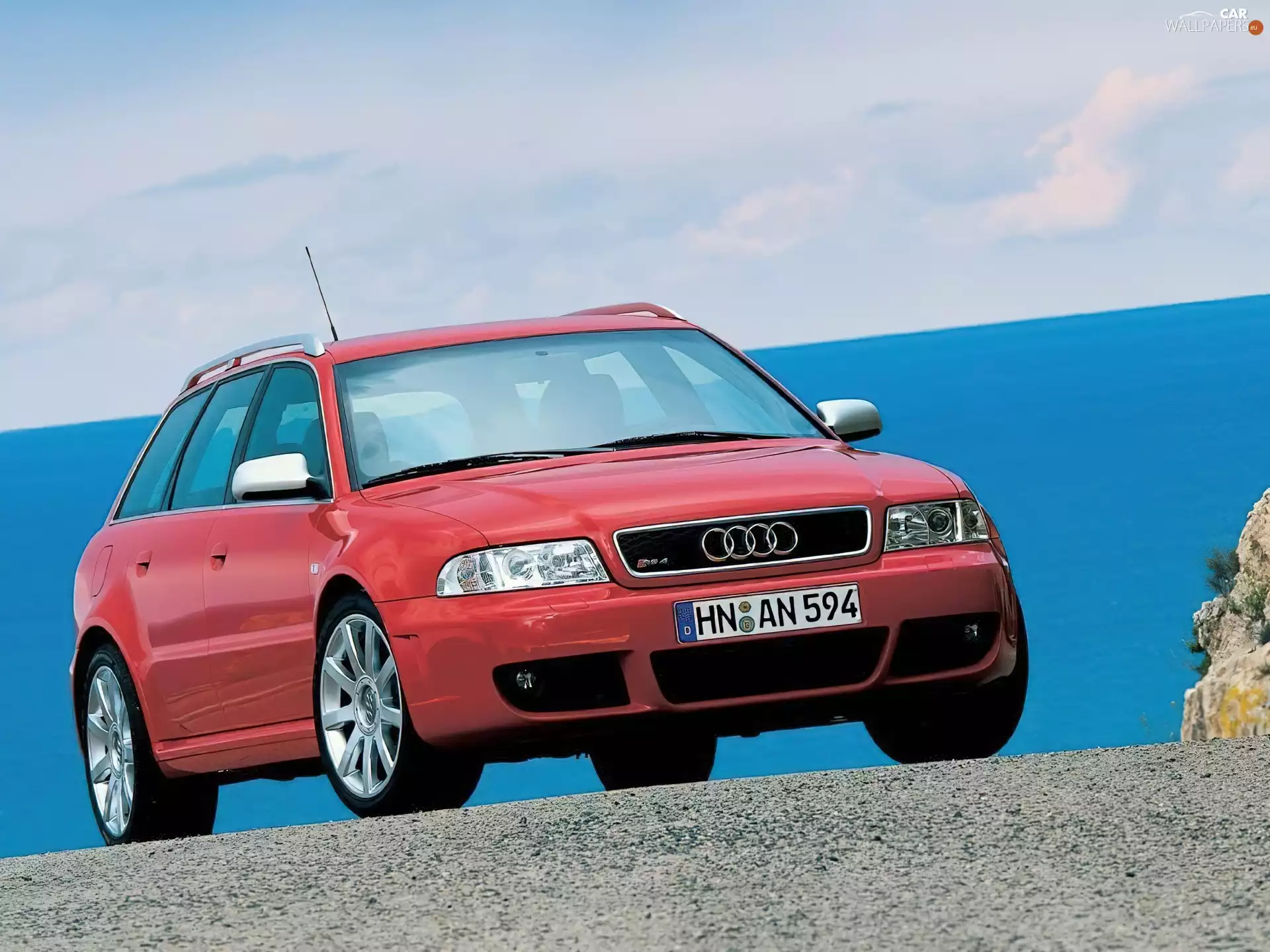 AVANT, Red, Audi RS4