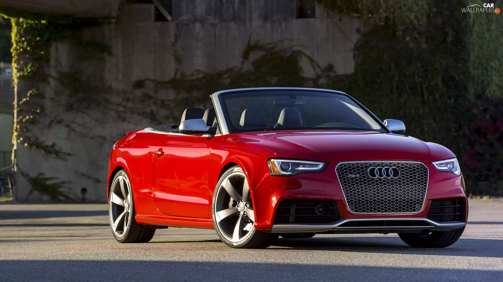 RS5, Audi, Red