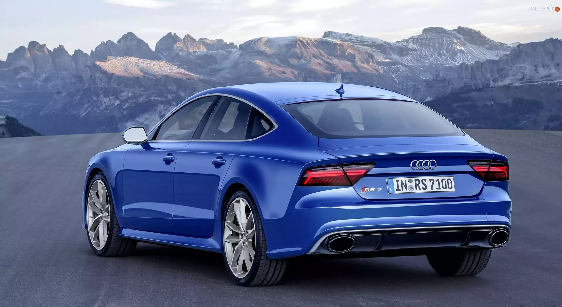 RS7, Blue, Audi