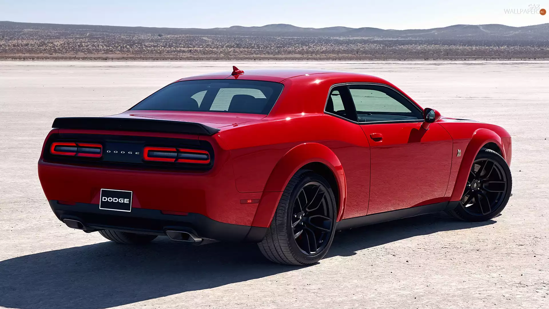 Red, Dodge Challenger RT
