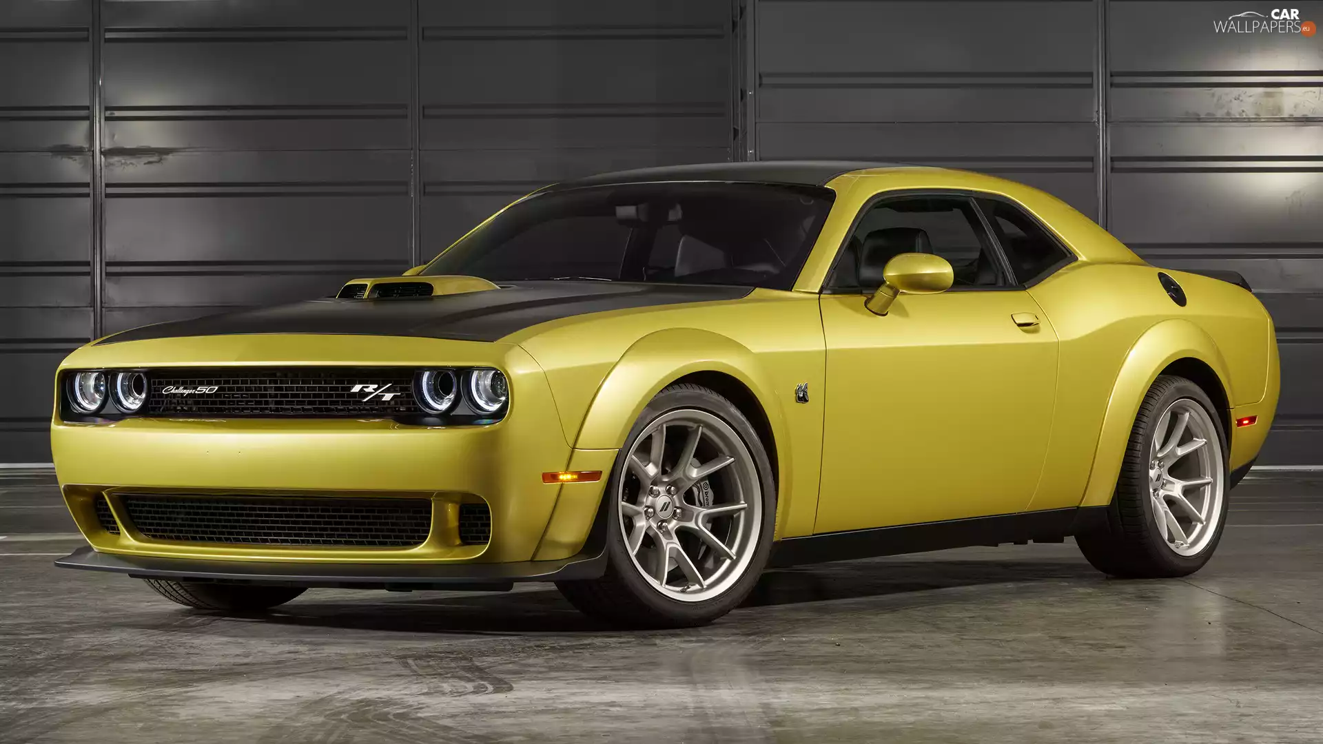 Yellow, Dodge Challenger RT