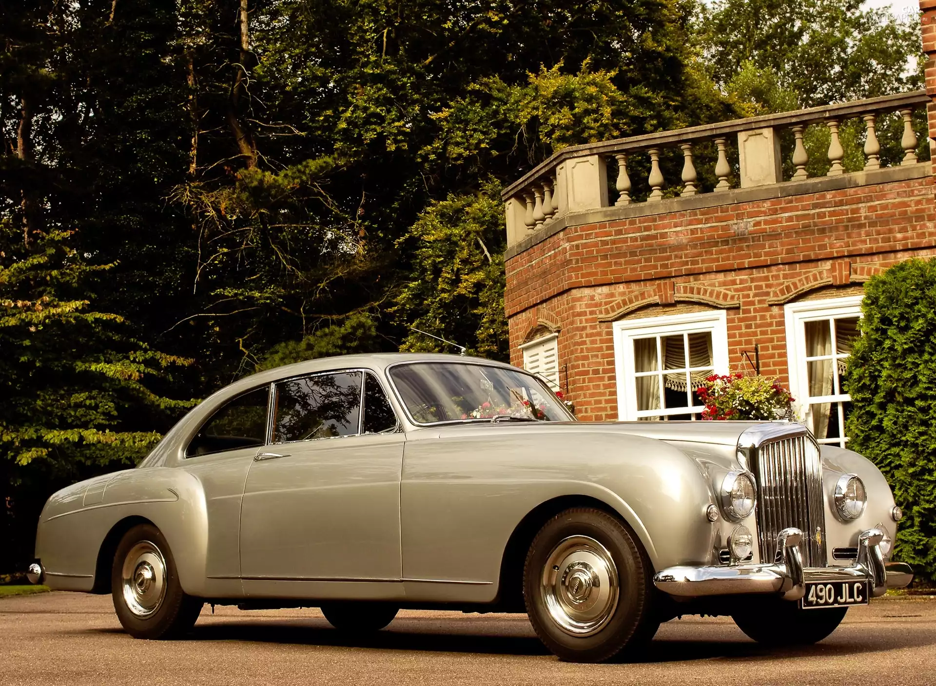 Continental, silver, Bentley S1