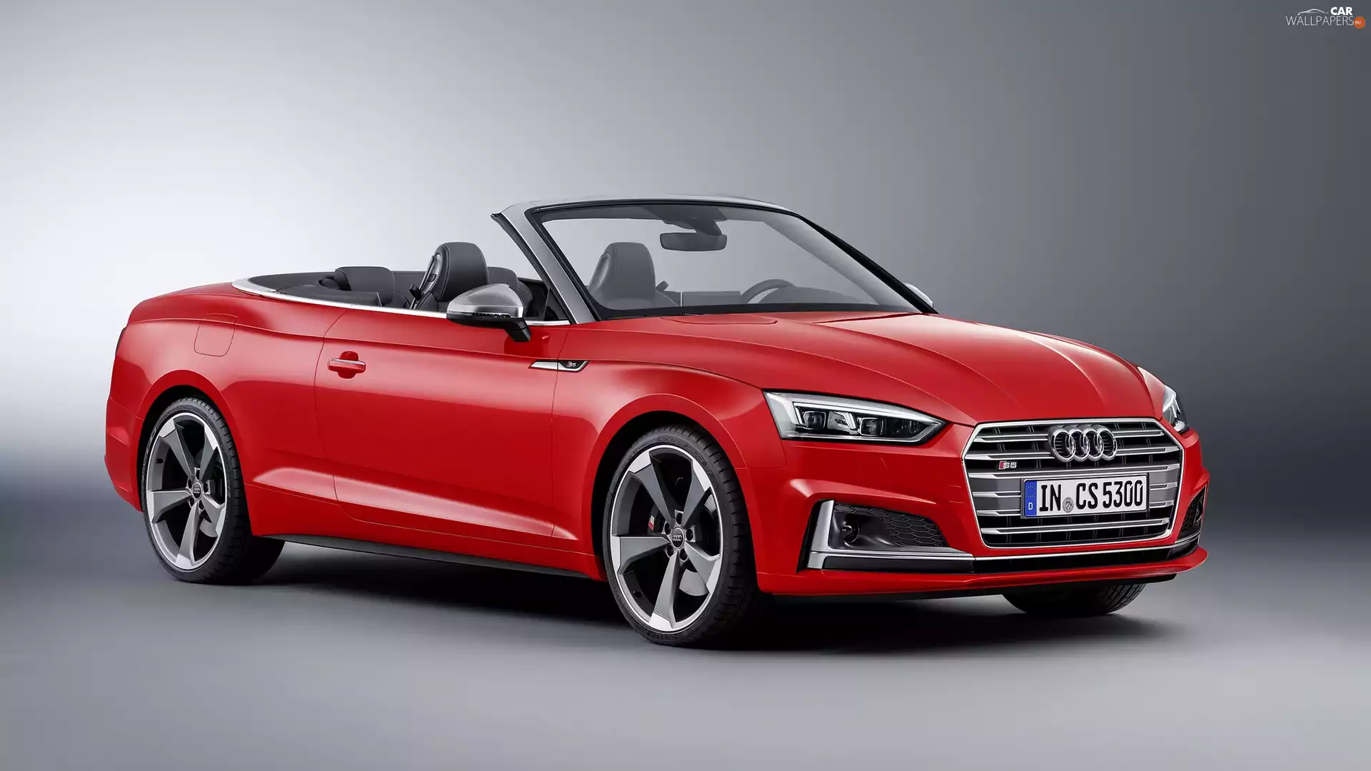 Cabriolet, Red, Audi S5
