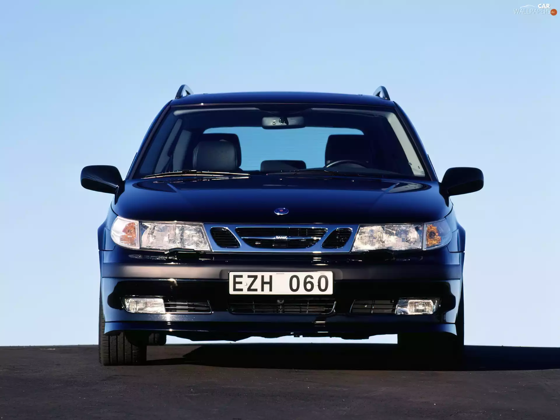 Lamps, Saab 9-3, Front