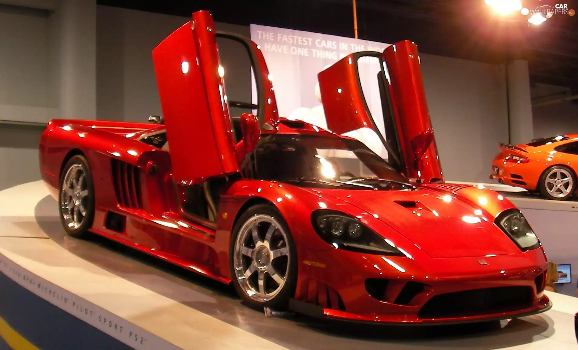 presentation, saloon, Detroit, Saleen S7