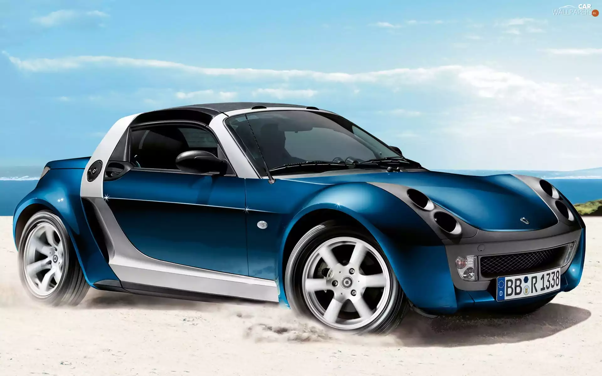 Smart Roadster Bluestar, Sand, sea, 2005