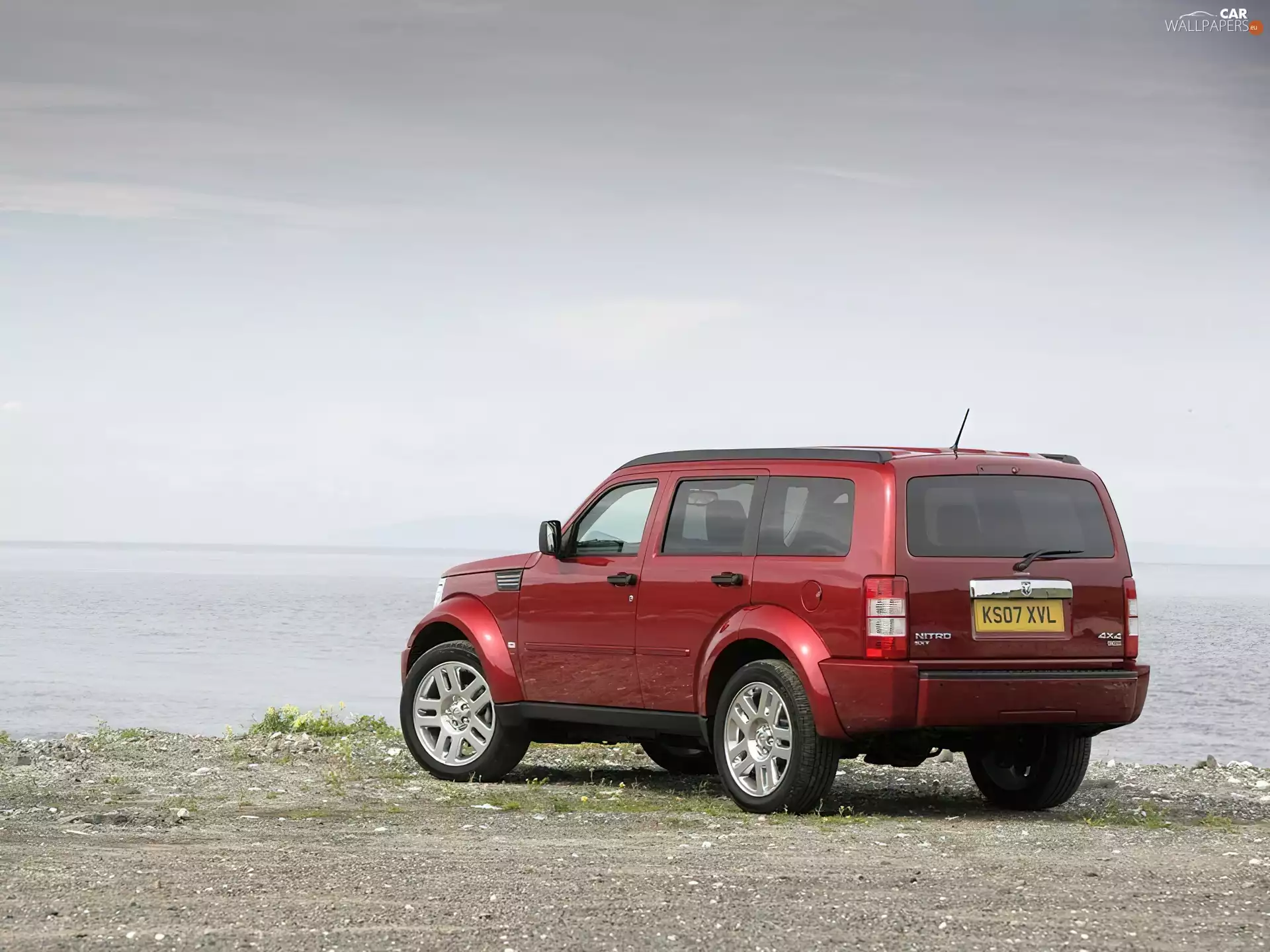 coast, Dodge Nitro, sea