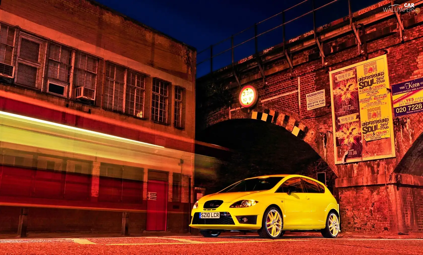 Yellow, Seat Leon Cupra R