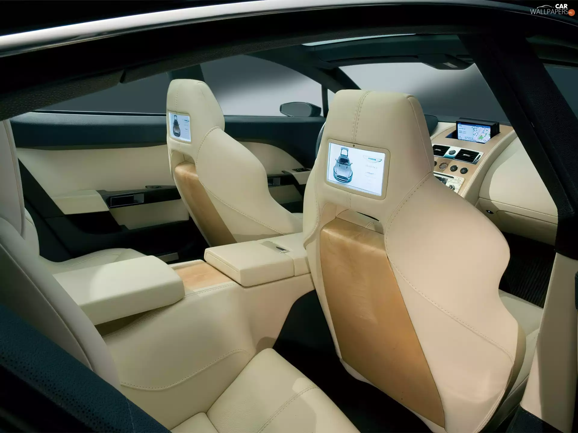 Aston Martin Rapide, seats