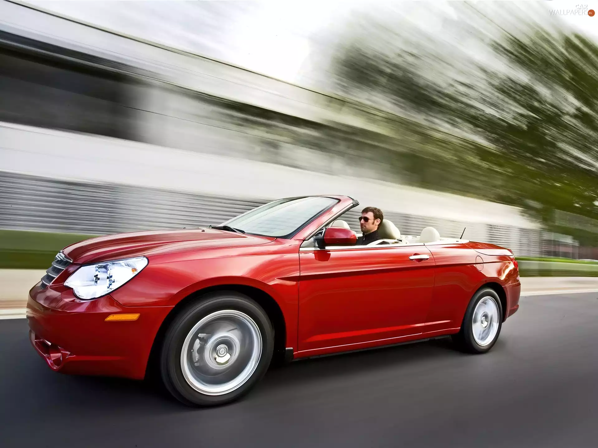 driver, Red, Chrysler Sebring