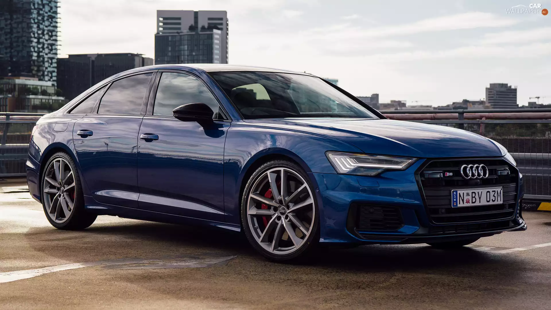 side, Audi S6, Sedan