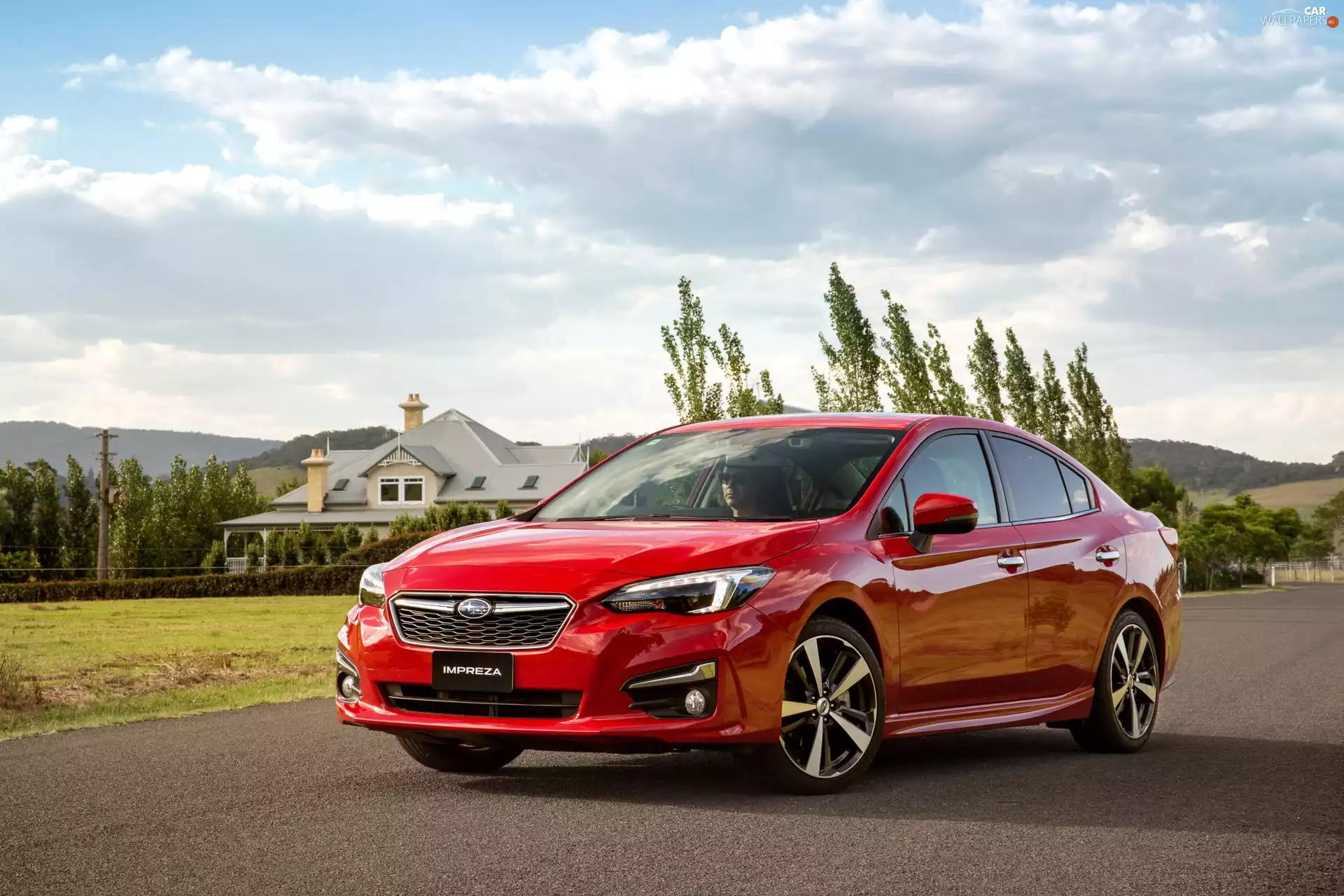 2017, Red, Subaru Impreza 2.0i-S Sedan