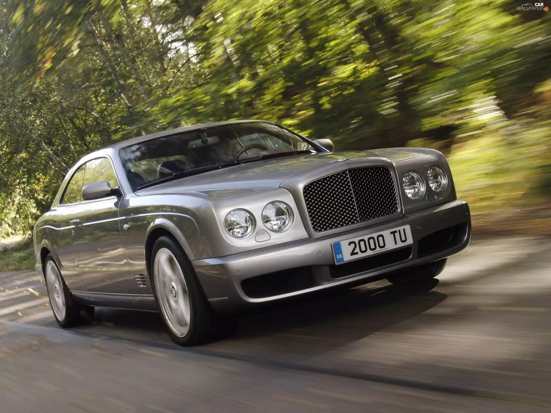 Parked, Bentley Brooklands, Sensors