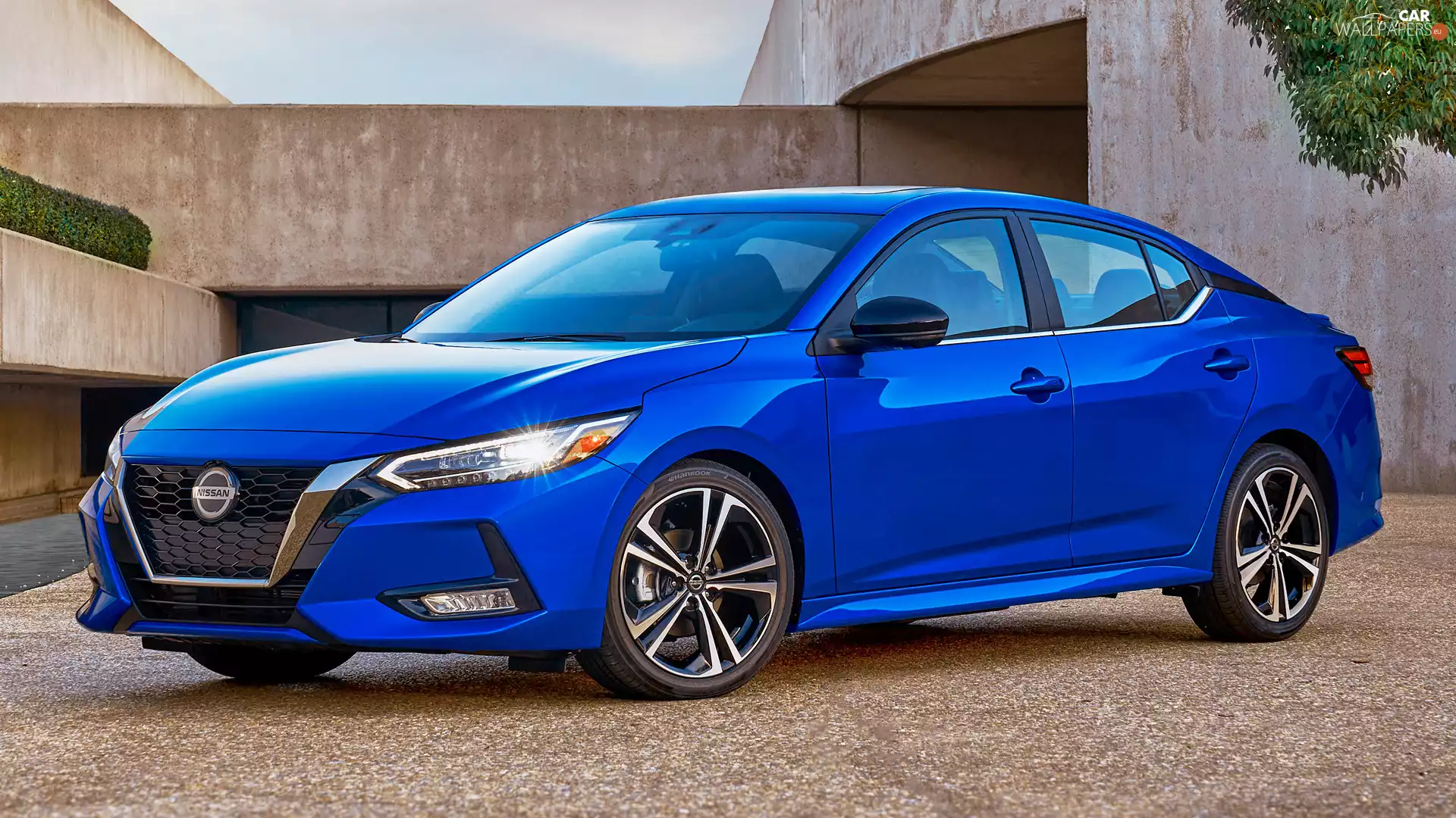 2020, blue, Nissan Sentra