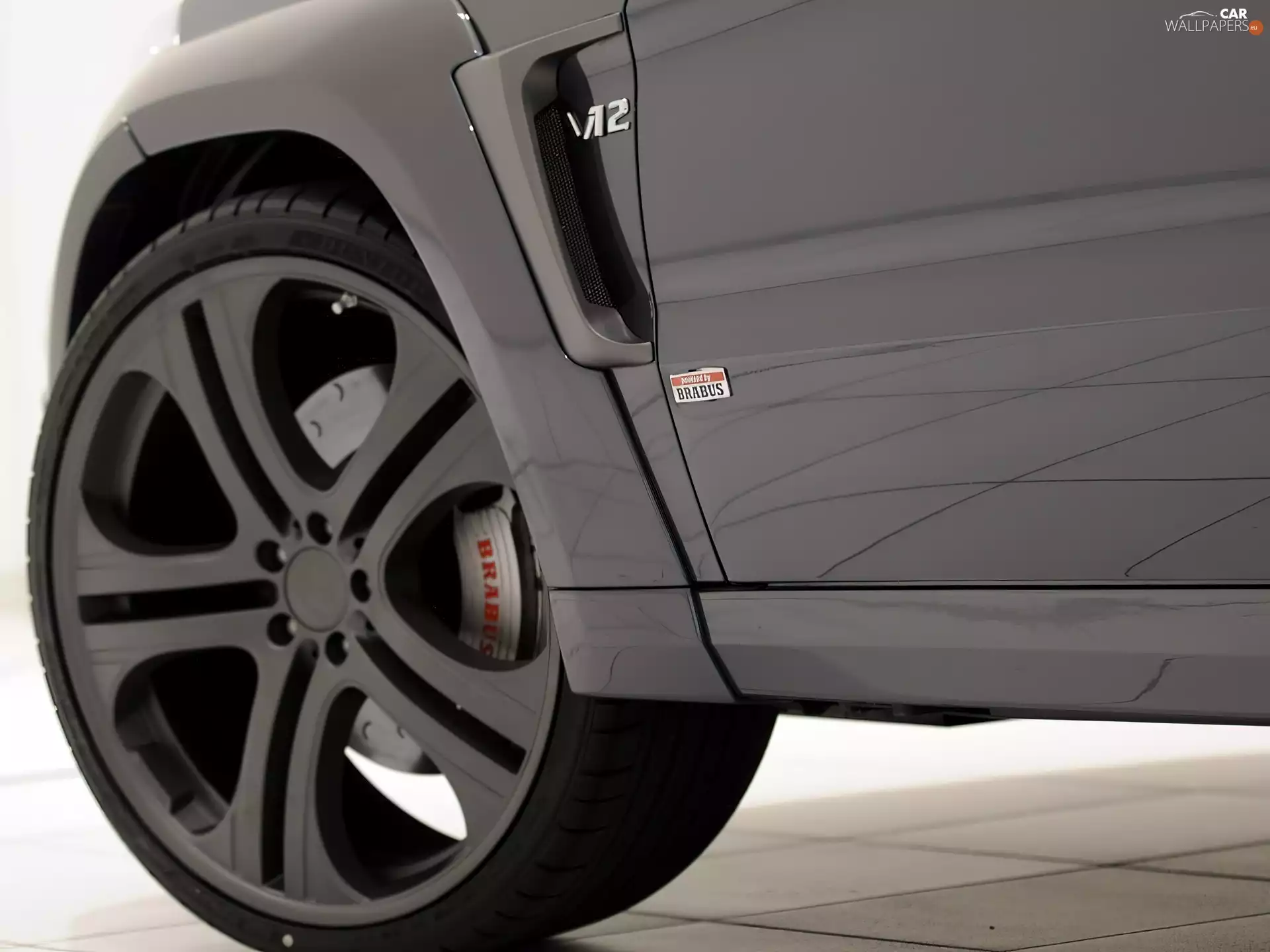 Brabus, Mercedes GLK, shields