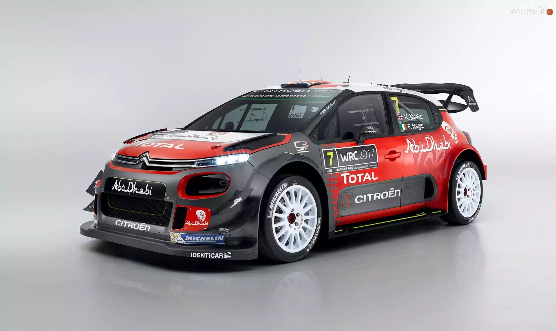 Rally automobile, 2017, side, Citroën C3 WRC