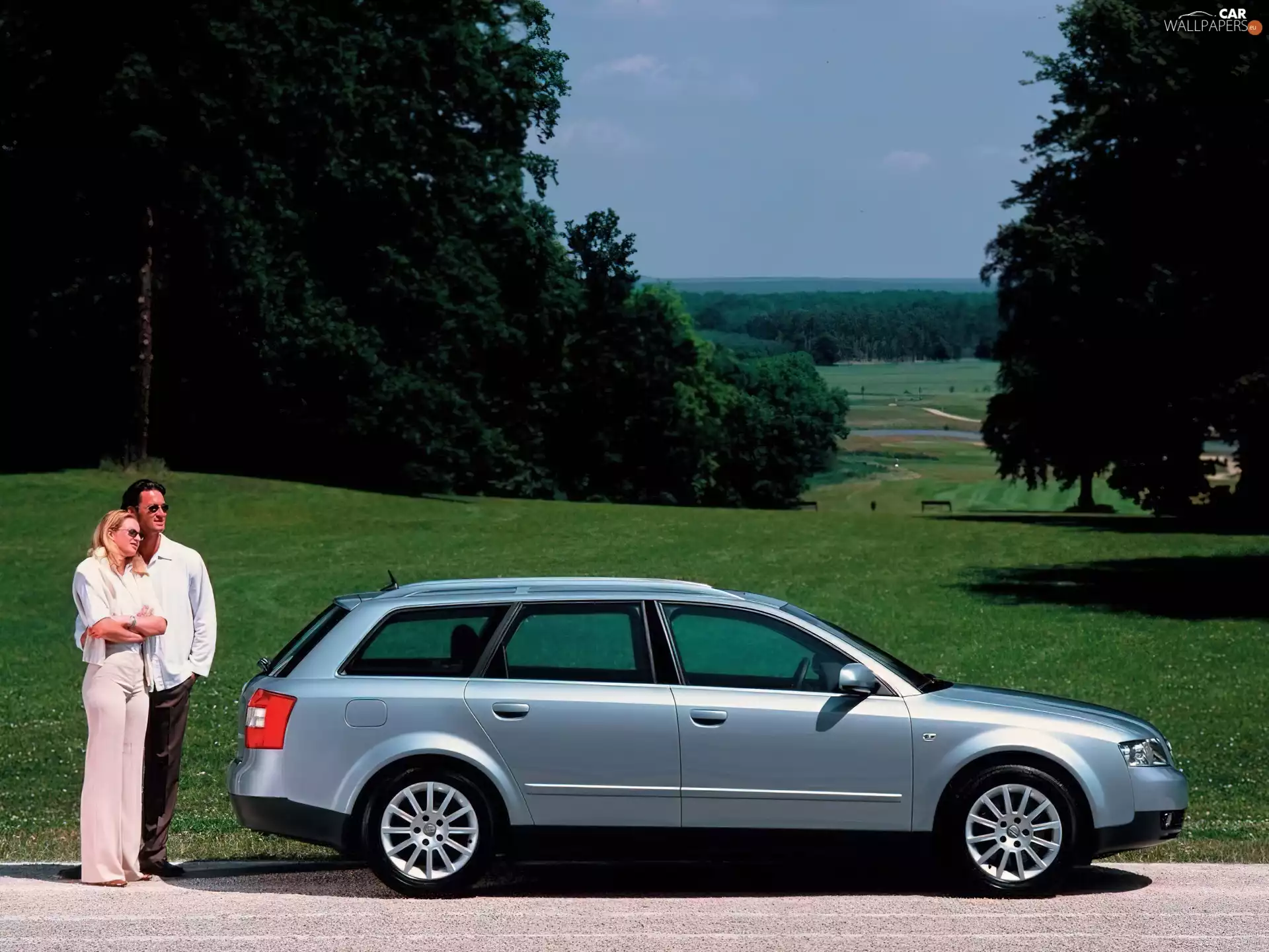 Right side, Audi A4, AVANT