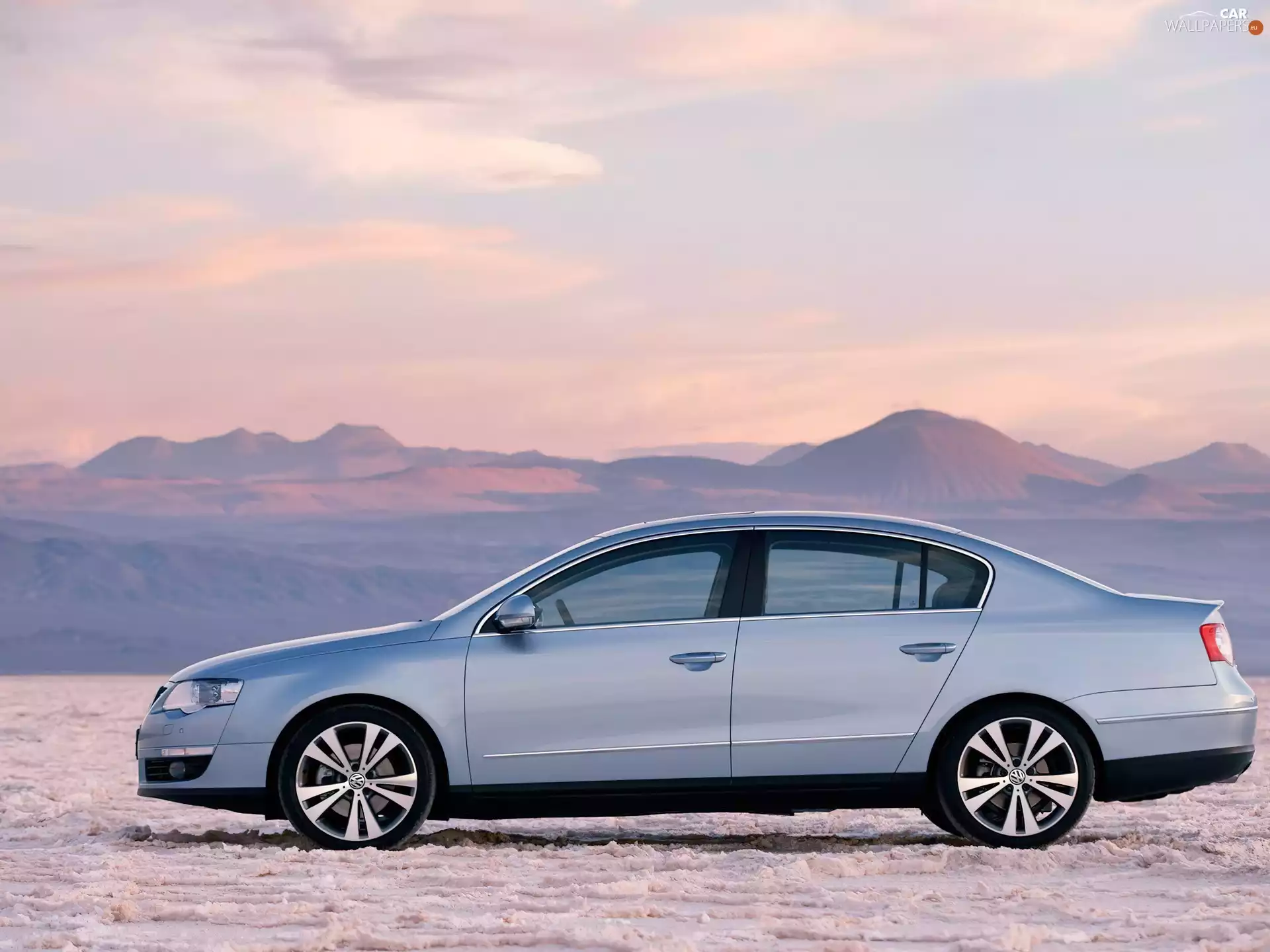 @, Passat B6, silver