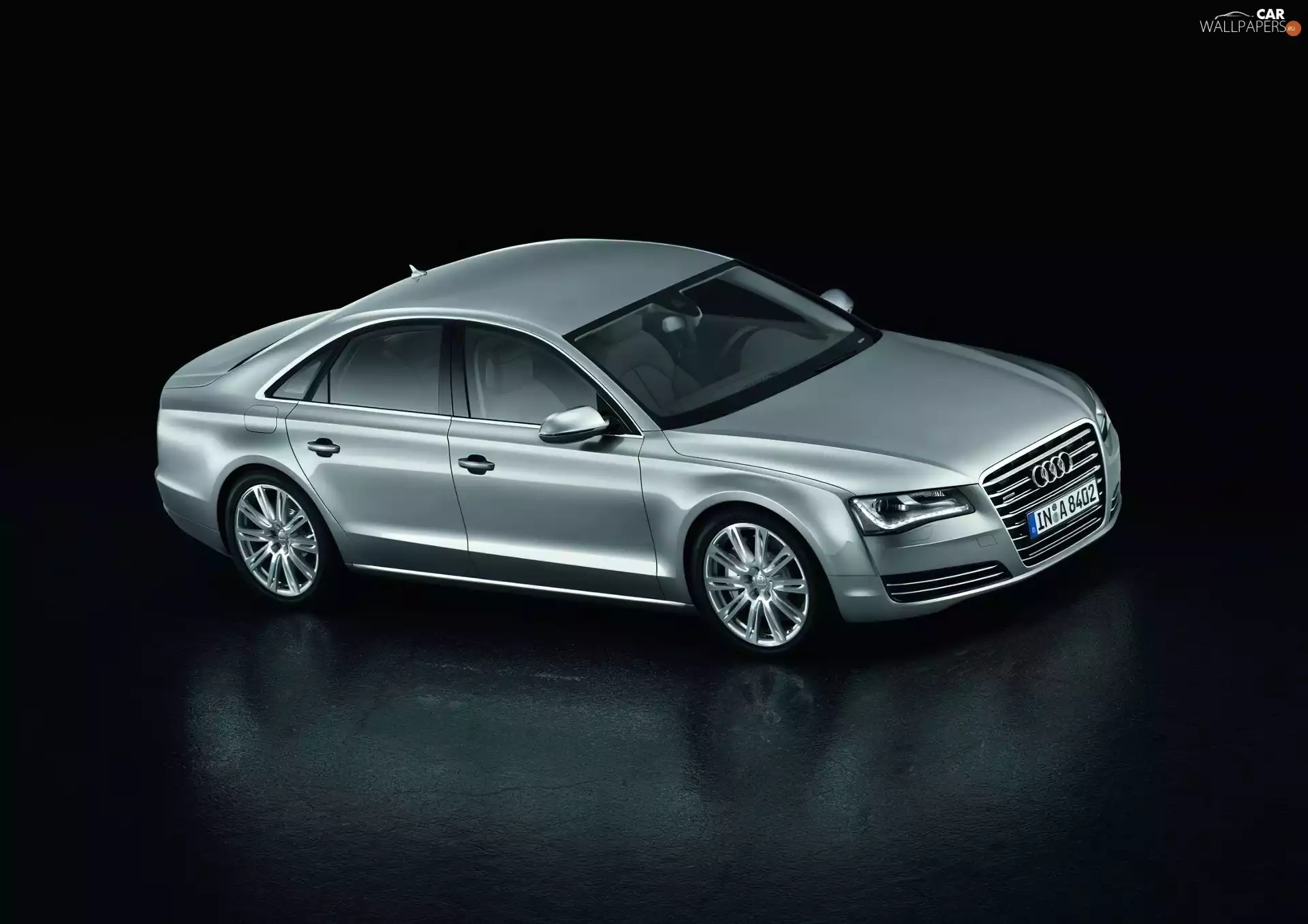 profile, Silver, Audi A8 D4