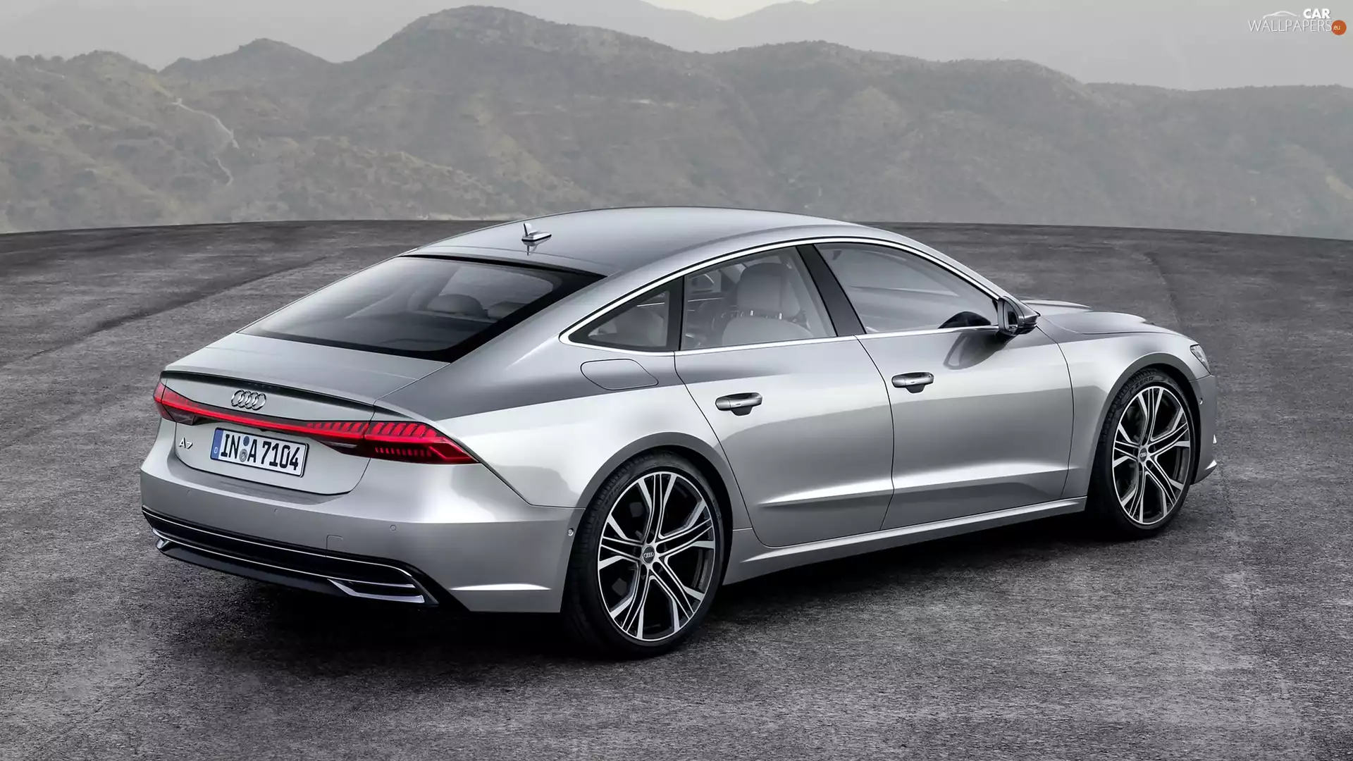 2018, Silver, Audi A7 Sportback