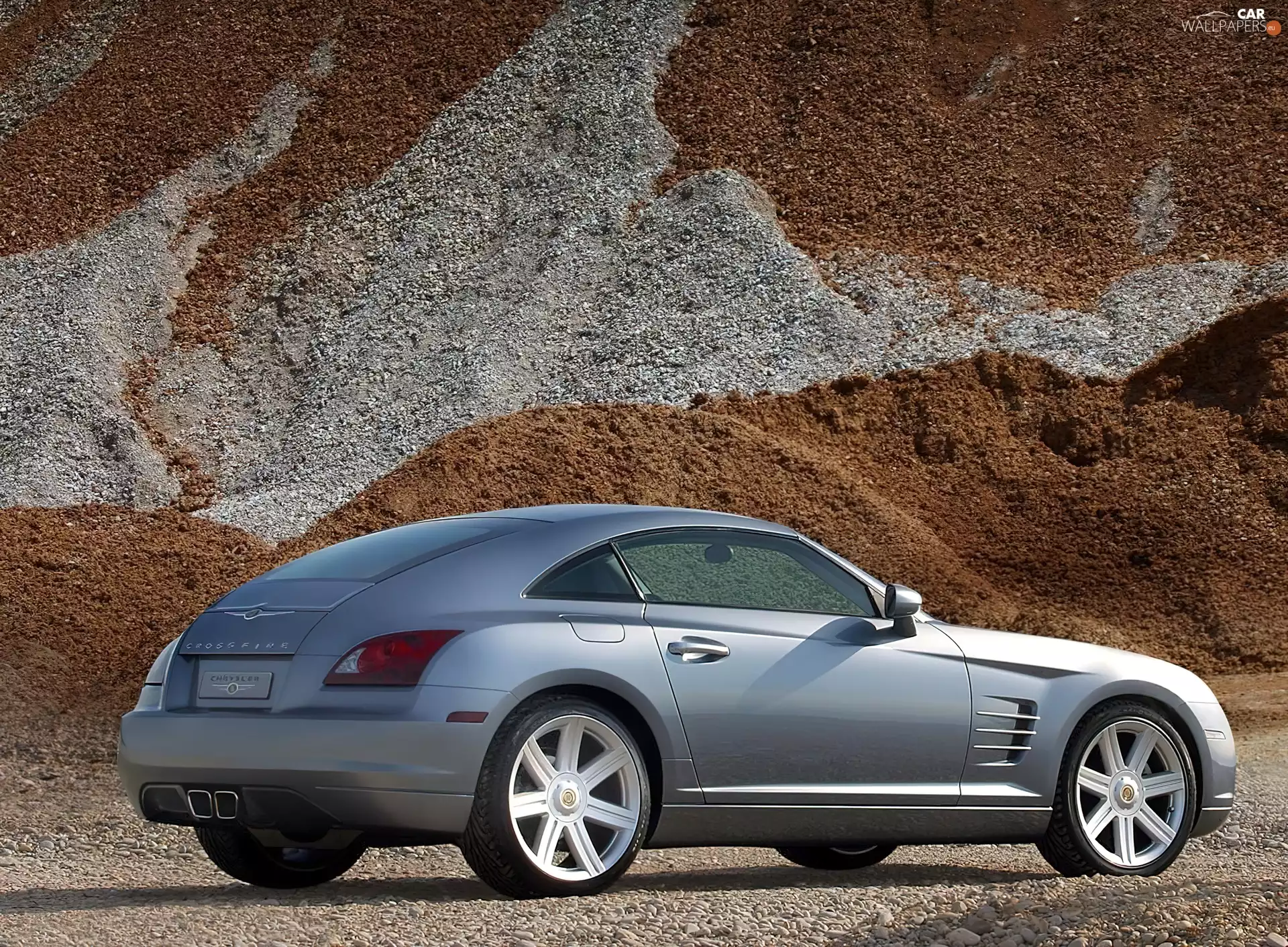 silver, Chrysler Crossfire