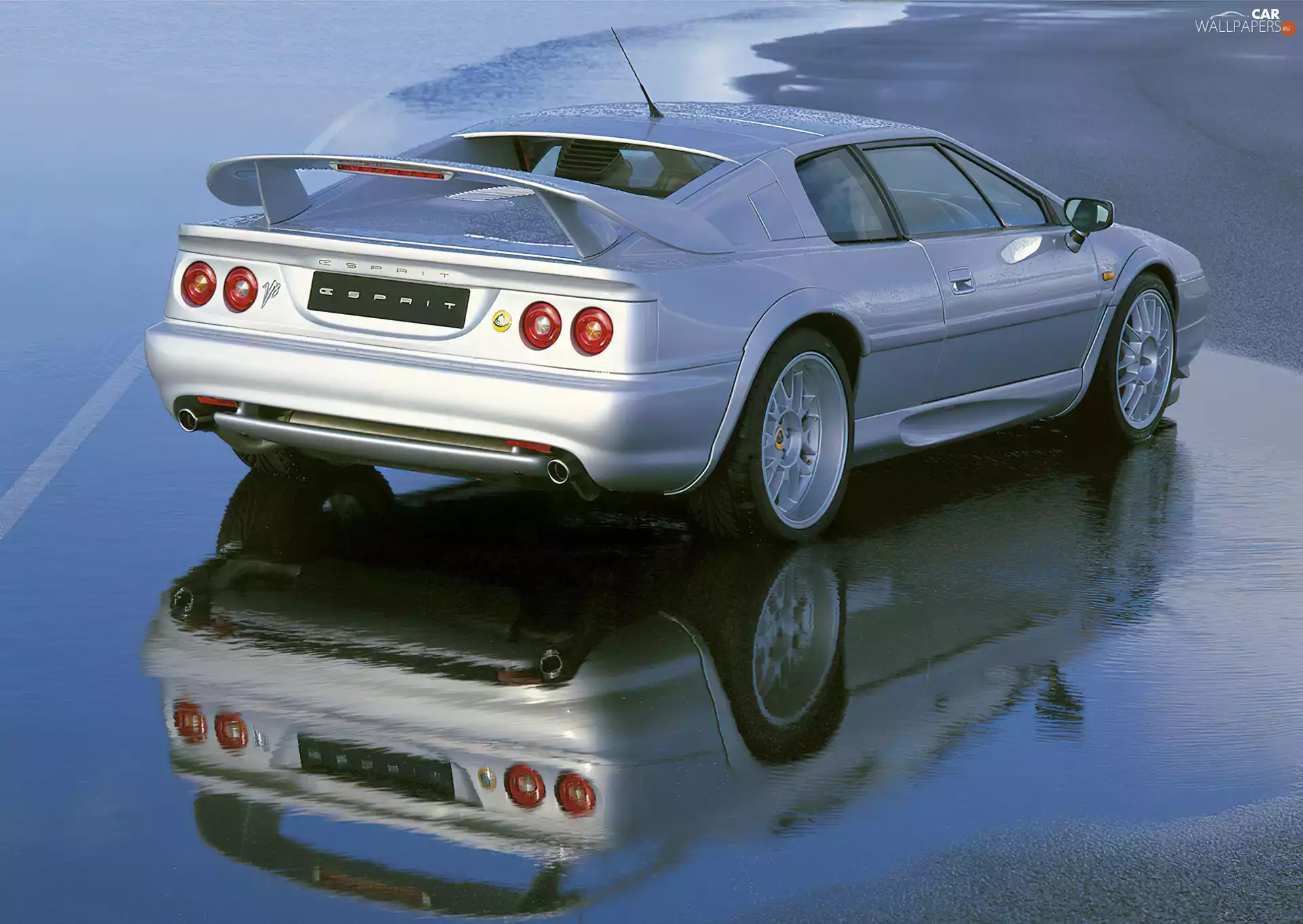silver, Lotus Esprit