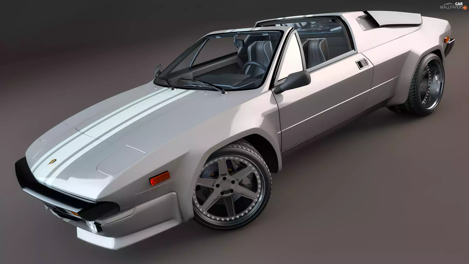 silver, Lamborghini Jalpa