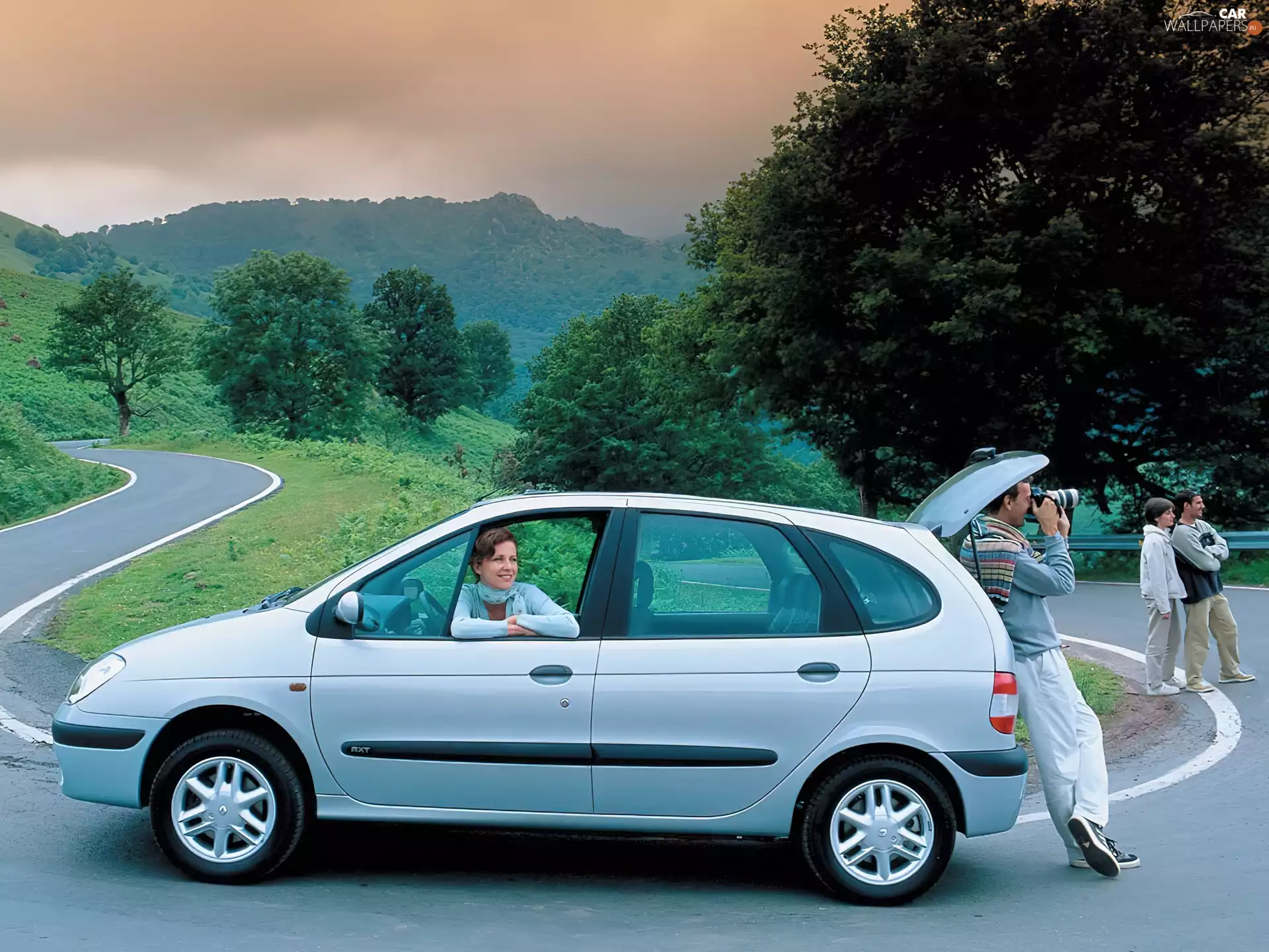 Renault Scenic 2, silver