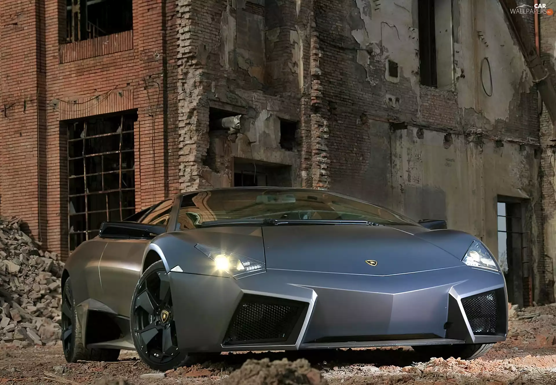Silver, Lamborghini Reventon