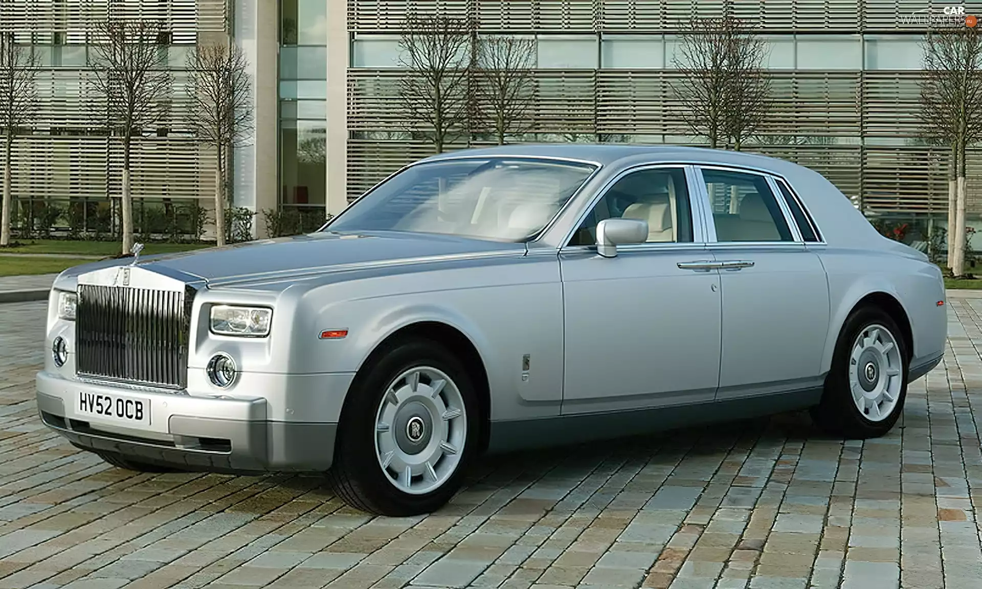 Doors, silver, Rolls-Royce Phantom