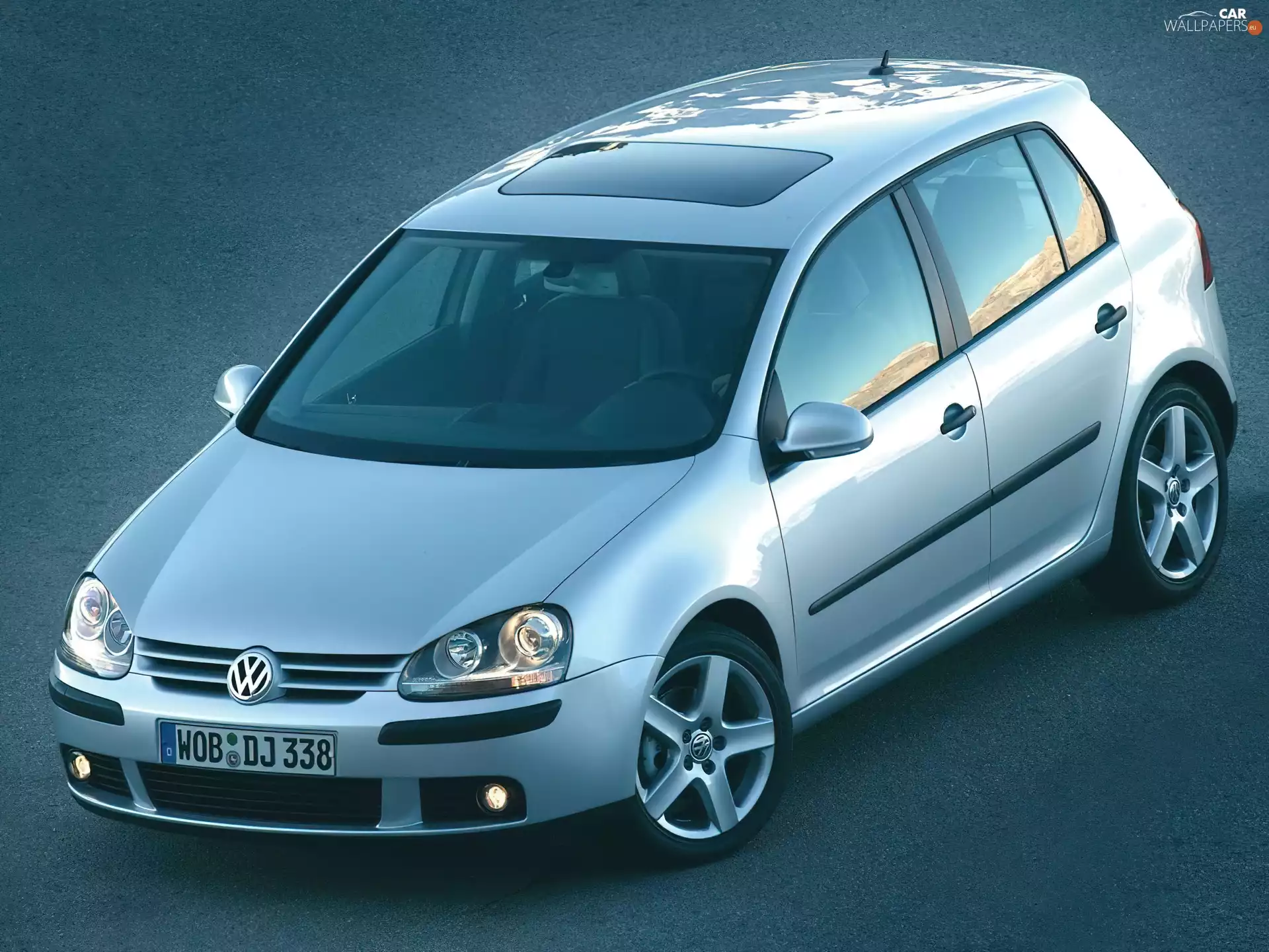 Sunroof, Golf 5, silver