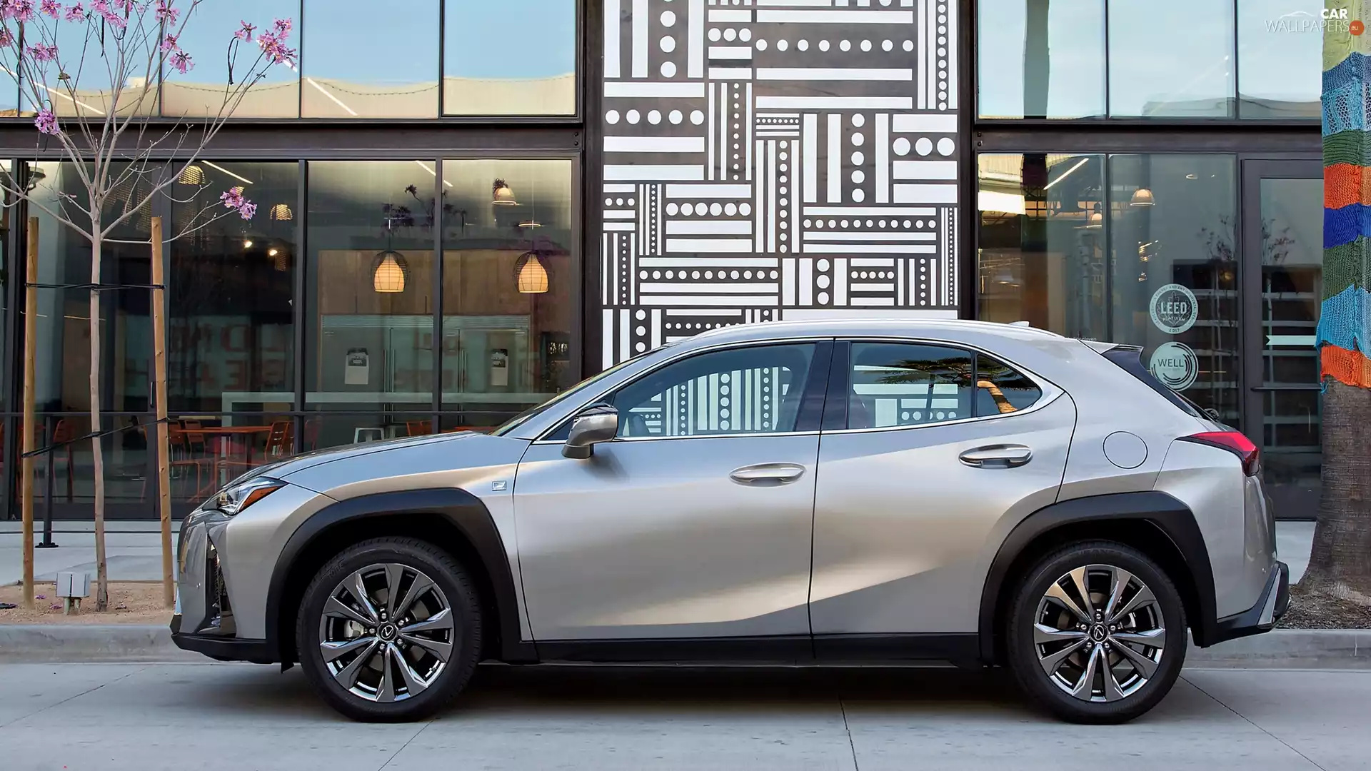 silver, Lexus UX200