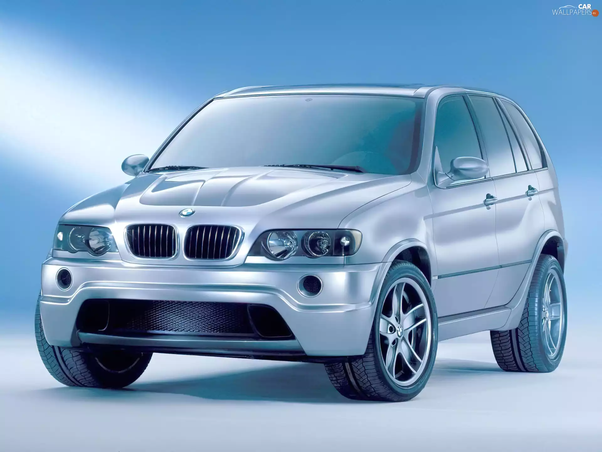 silver, Bmw X5