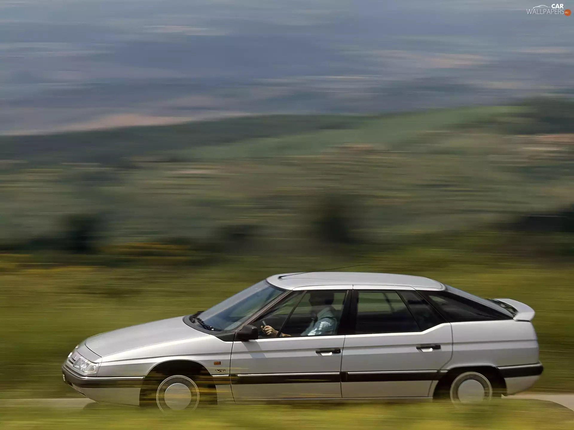 silver, Citroen XM