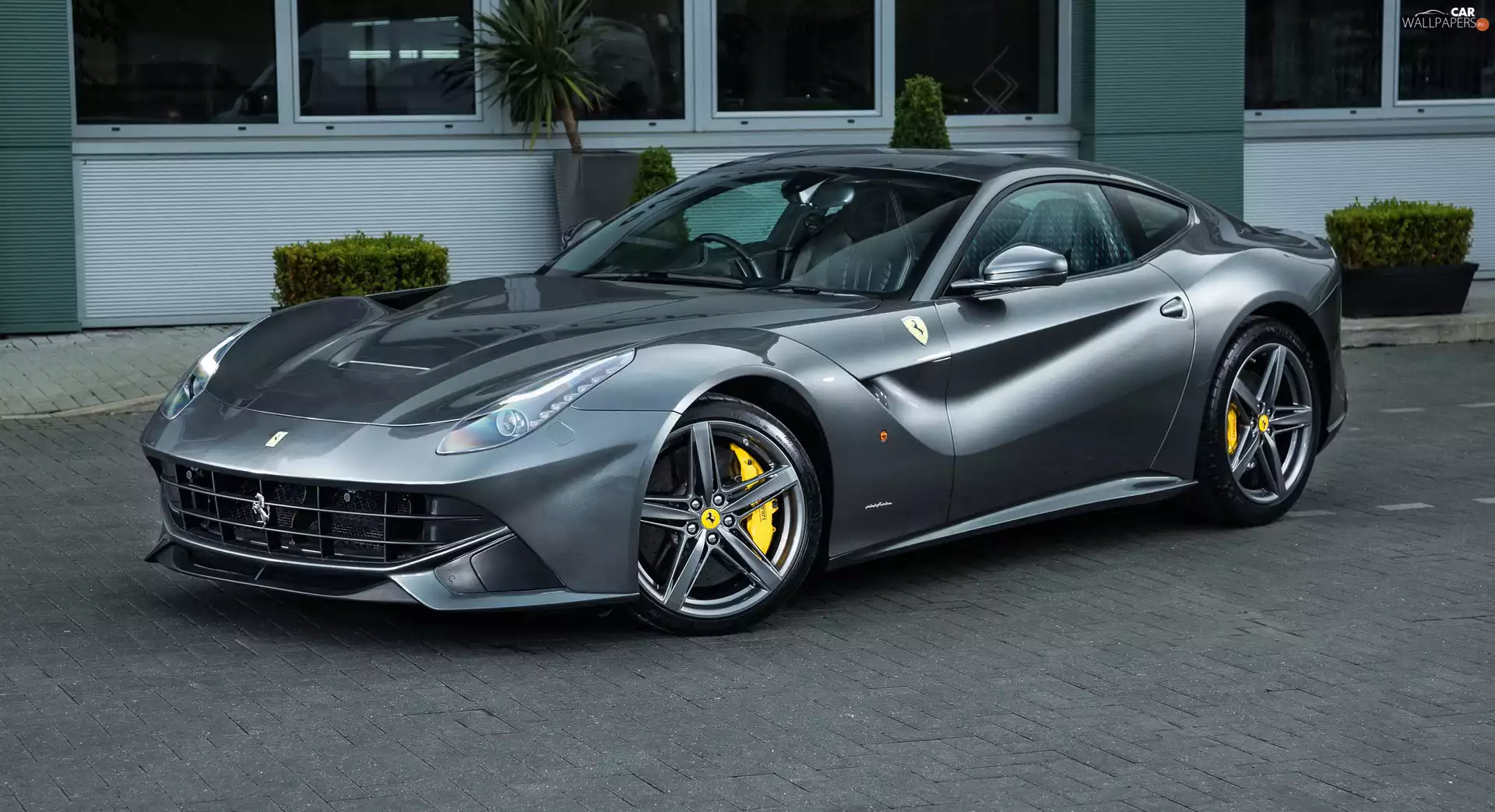 Ferrari F12berlinetta, Grigio Silverstone Color, 2012, coupe