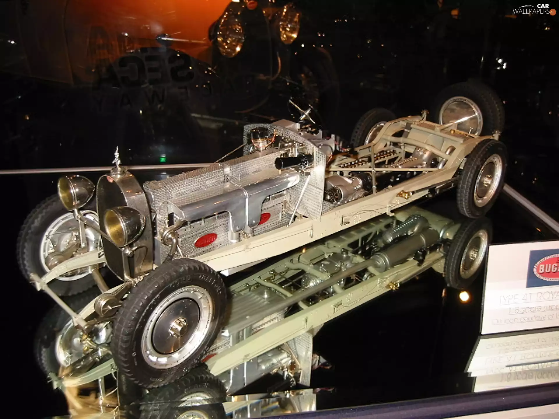 Bugatti, Engine, wheel, skeleton