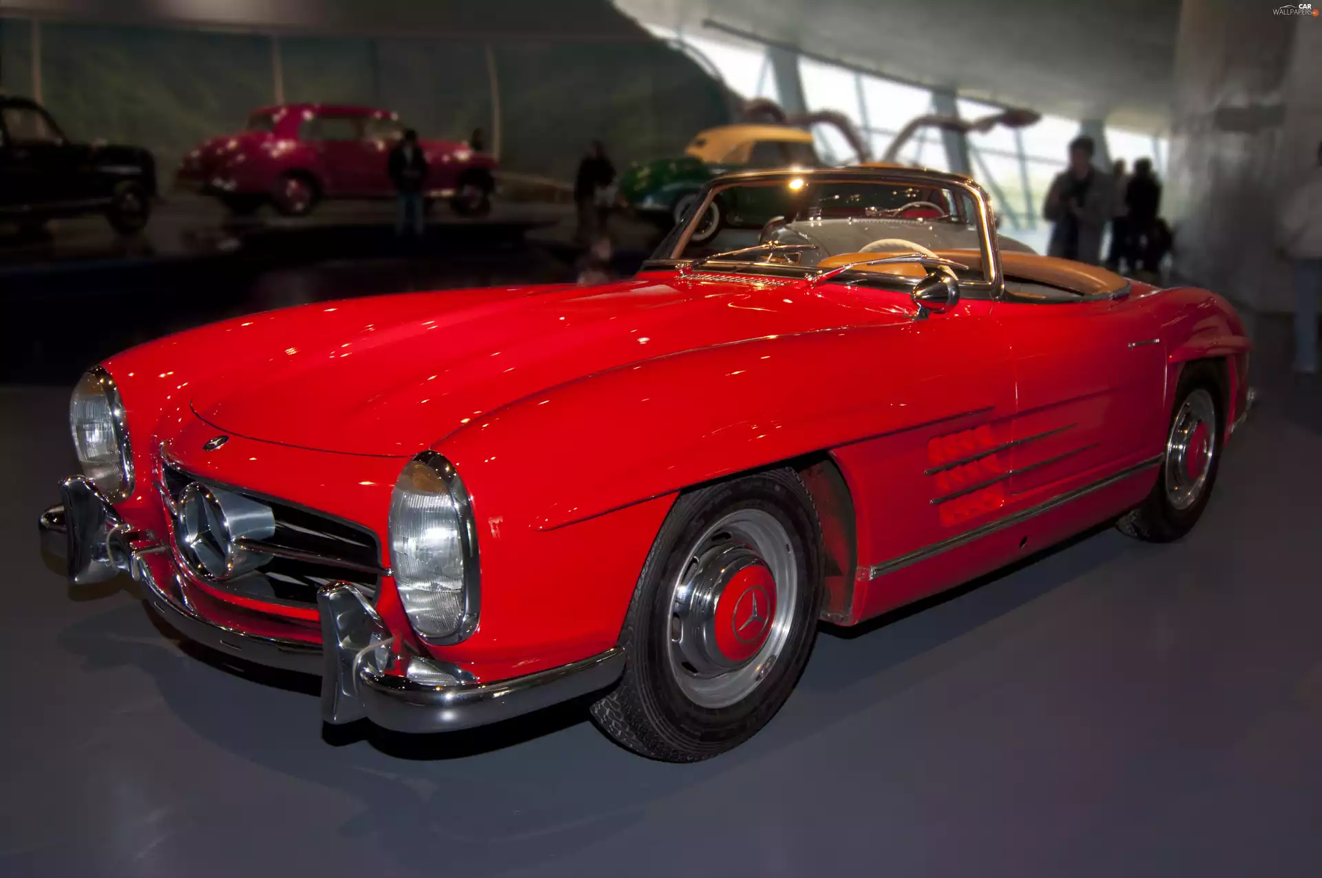 280 SL, antique, Mercedes Benz