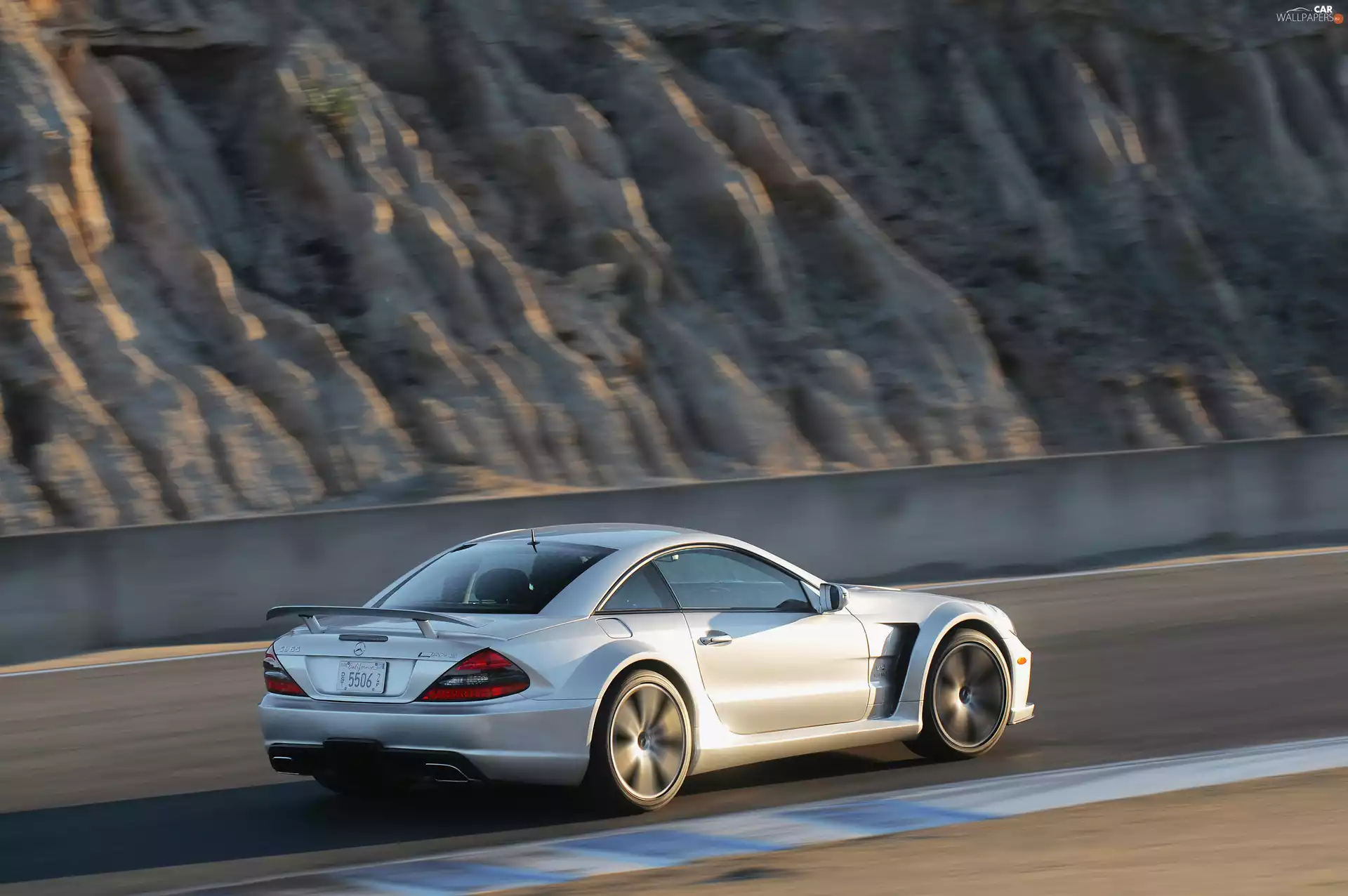 Mercedes, 65, spoiler, SL