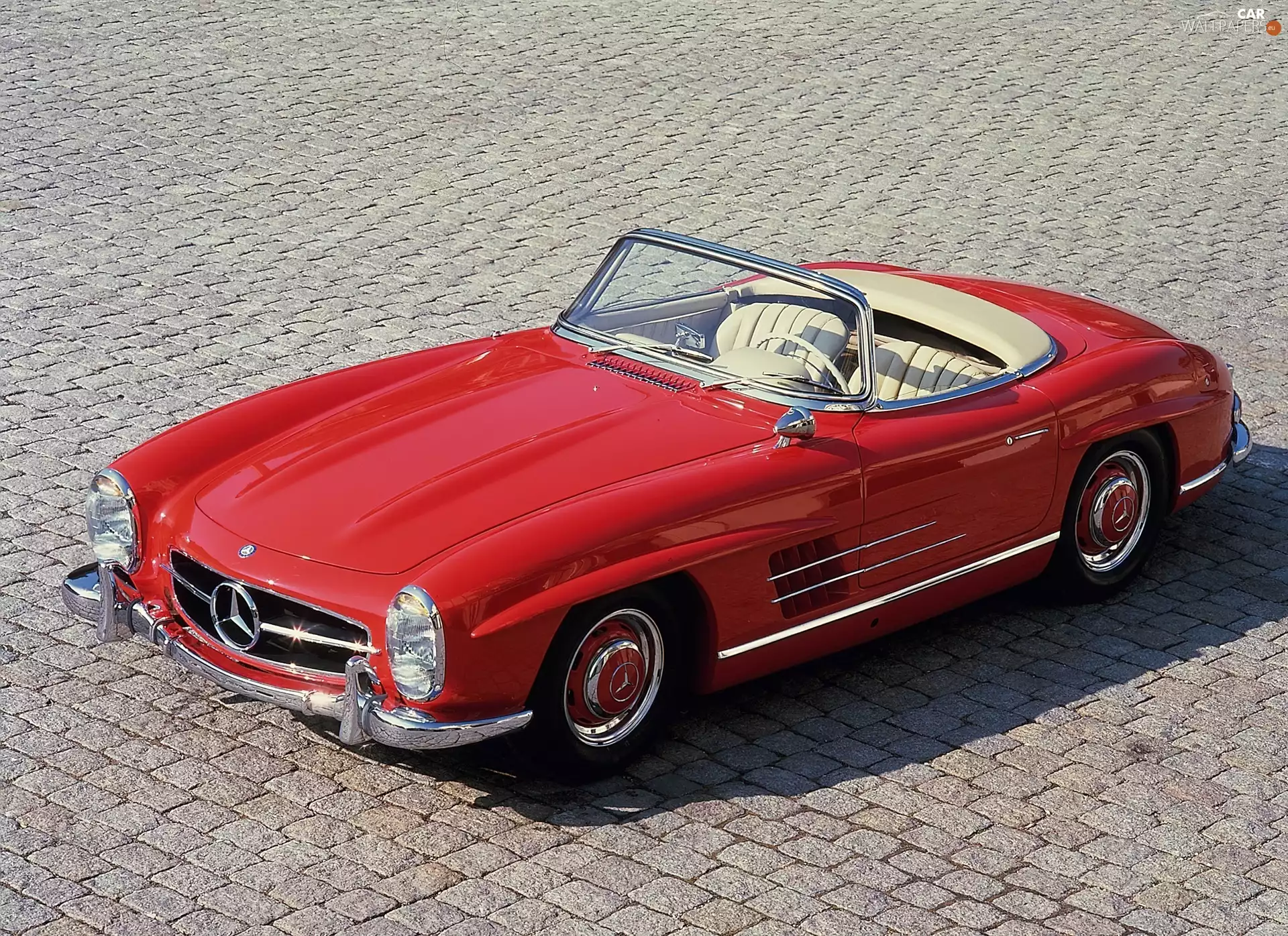 Red, Mercedes Benz SL