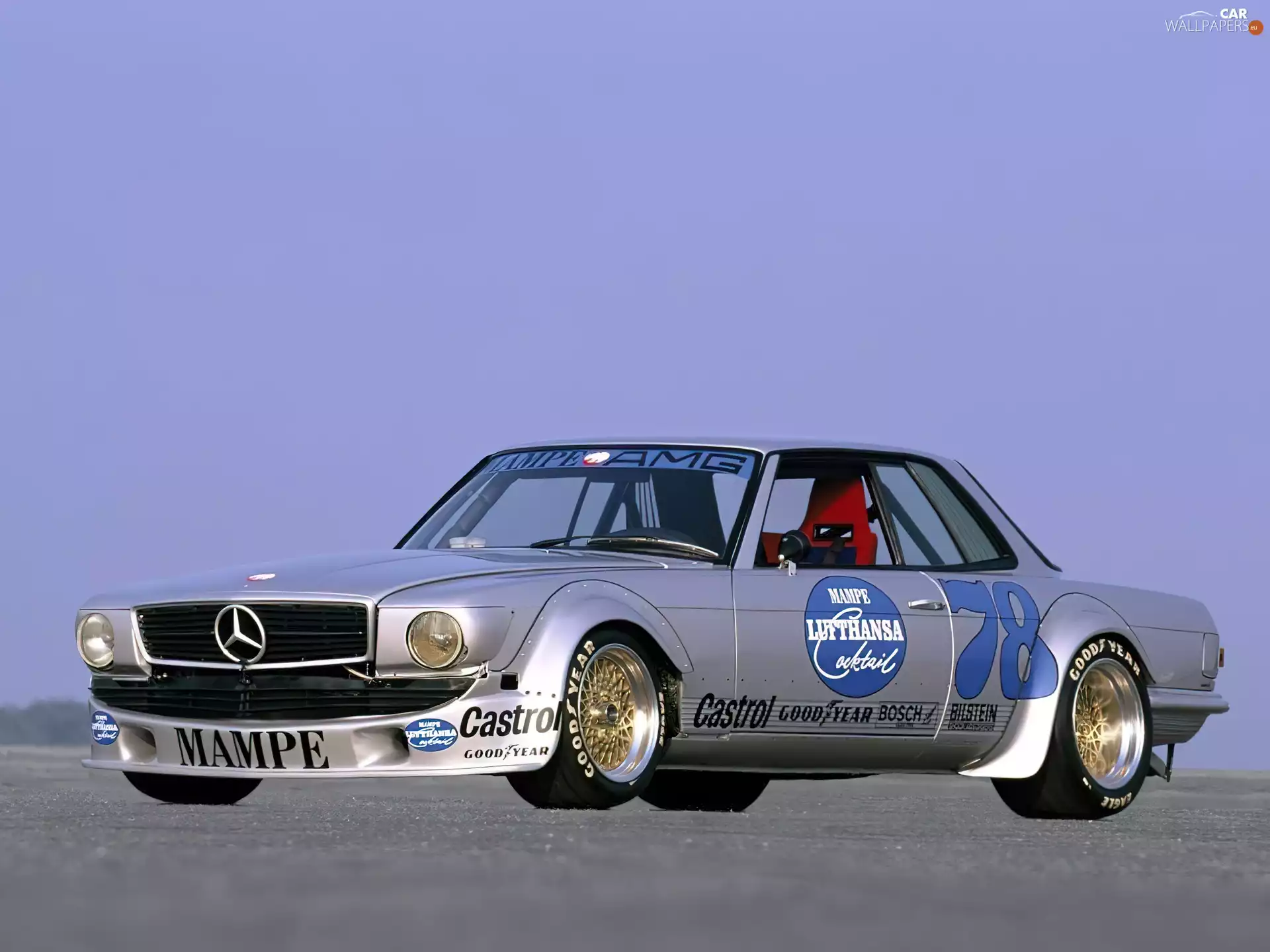 450 SLC, Rally automobile, AMG