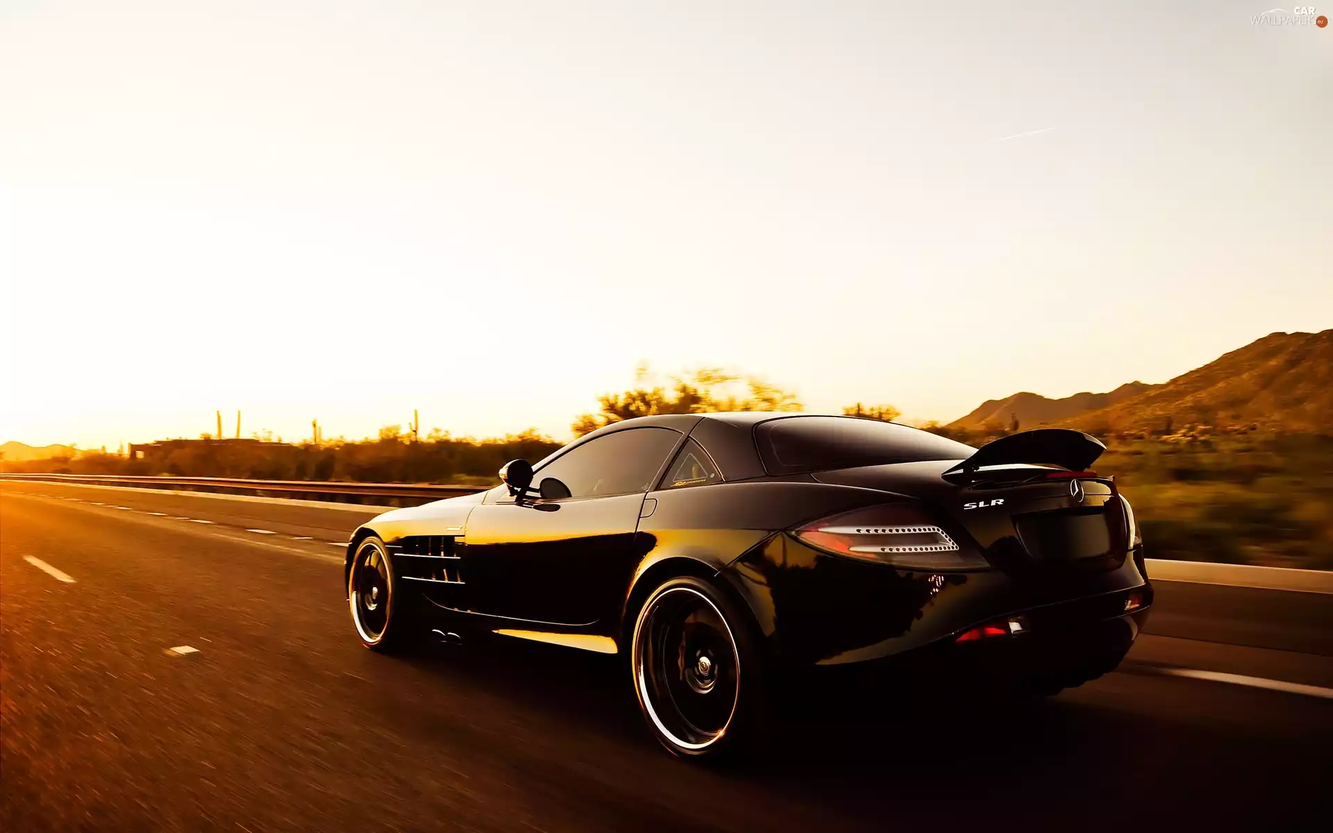 Way, Black, Mercedes SLR