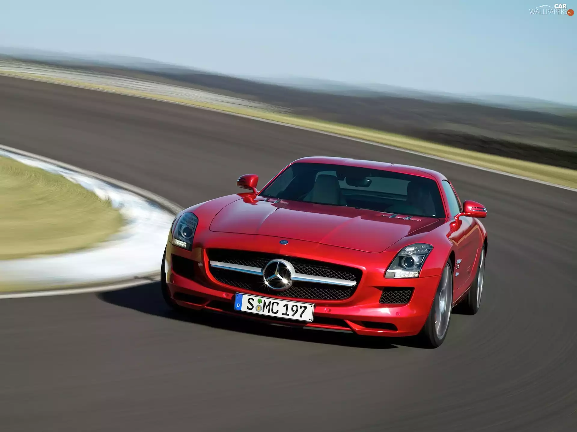 Mercedes SLS, Properties, driving, AMG