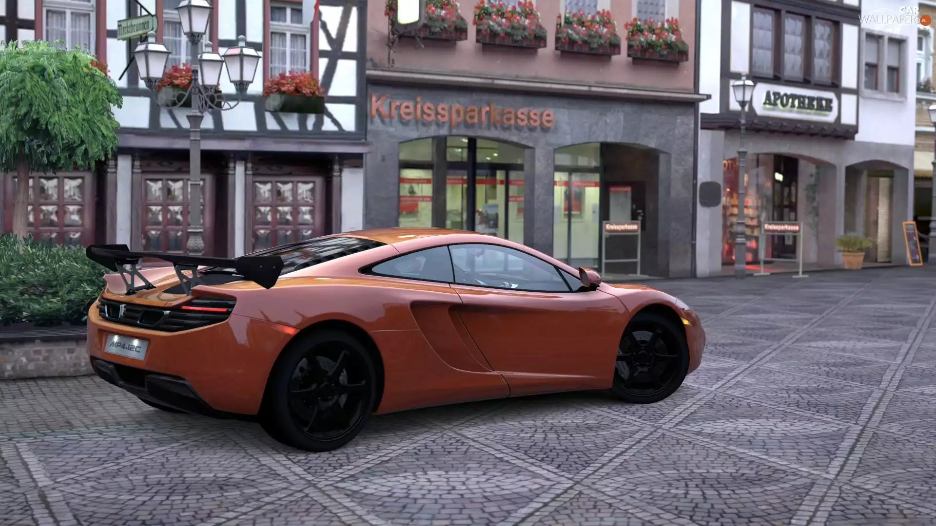 McLaren MP4-12C, spoiler