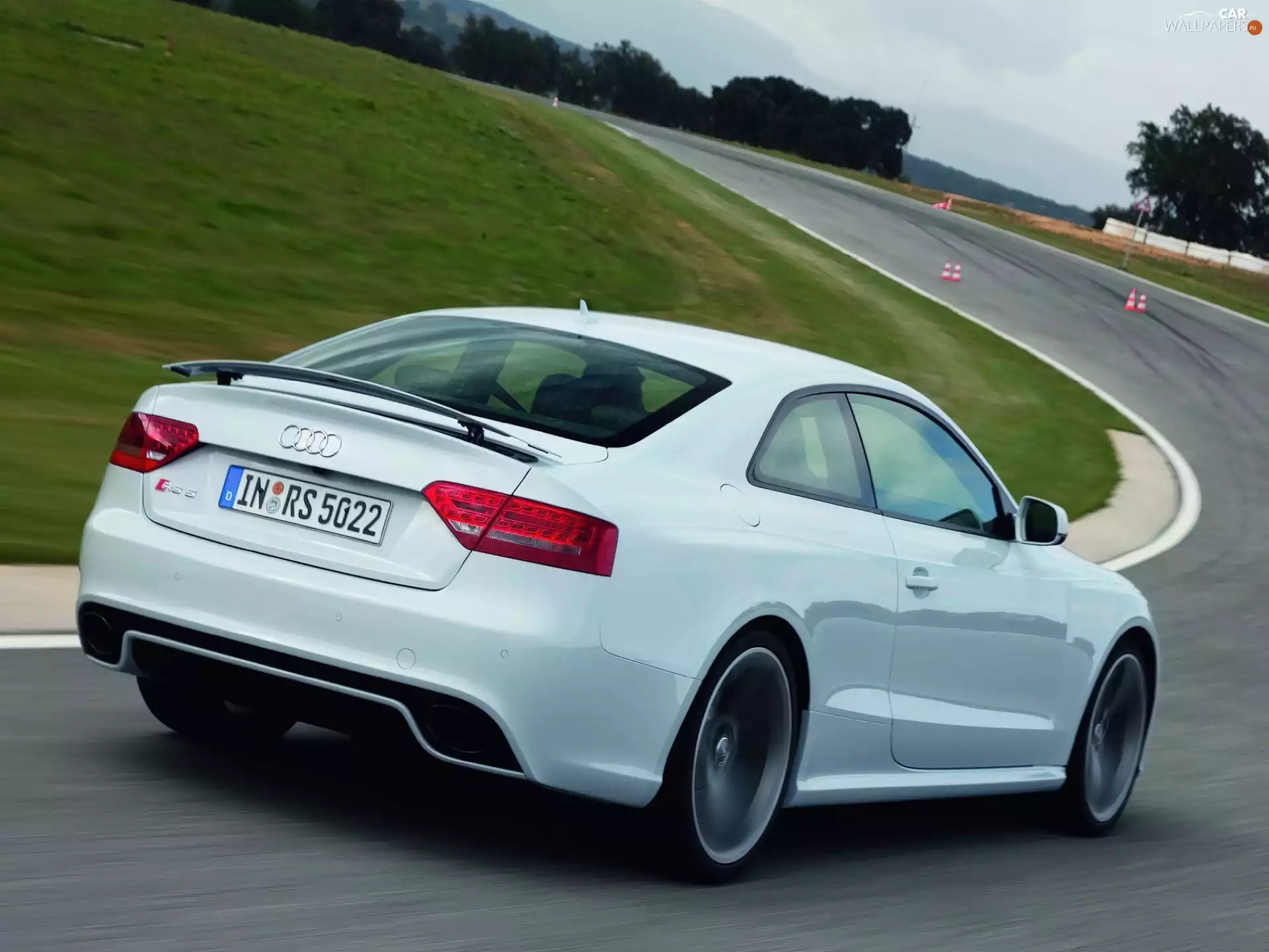 track, Audi RS5, spoiler