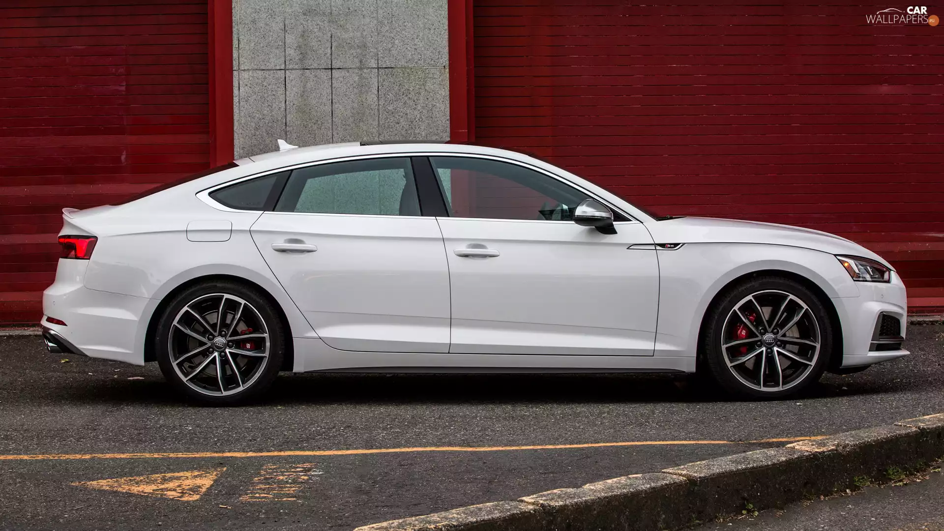 White, Audi S5 Sportback